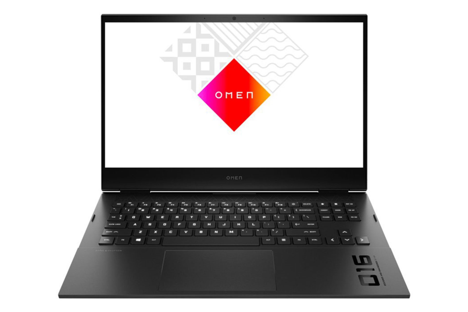 نمای جلو لپ تاپ اچ پی اومن 16 B008TX