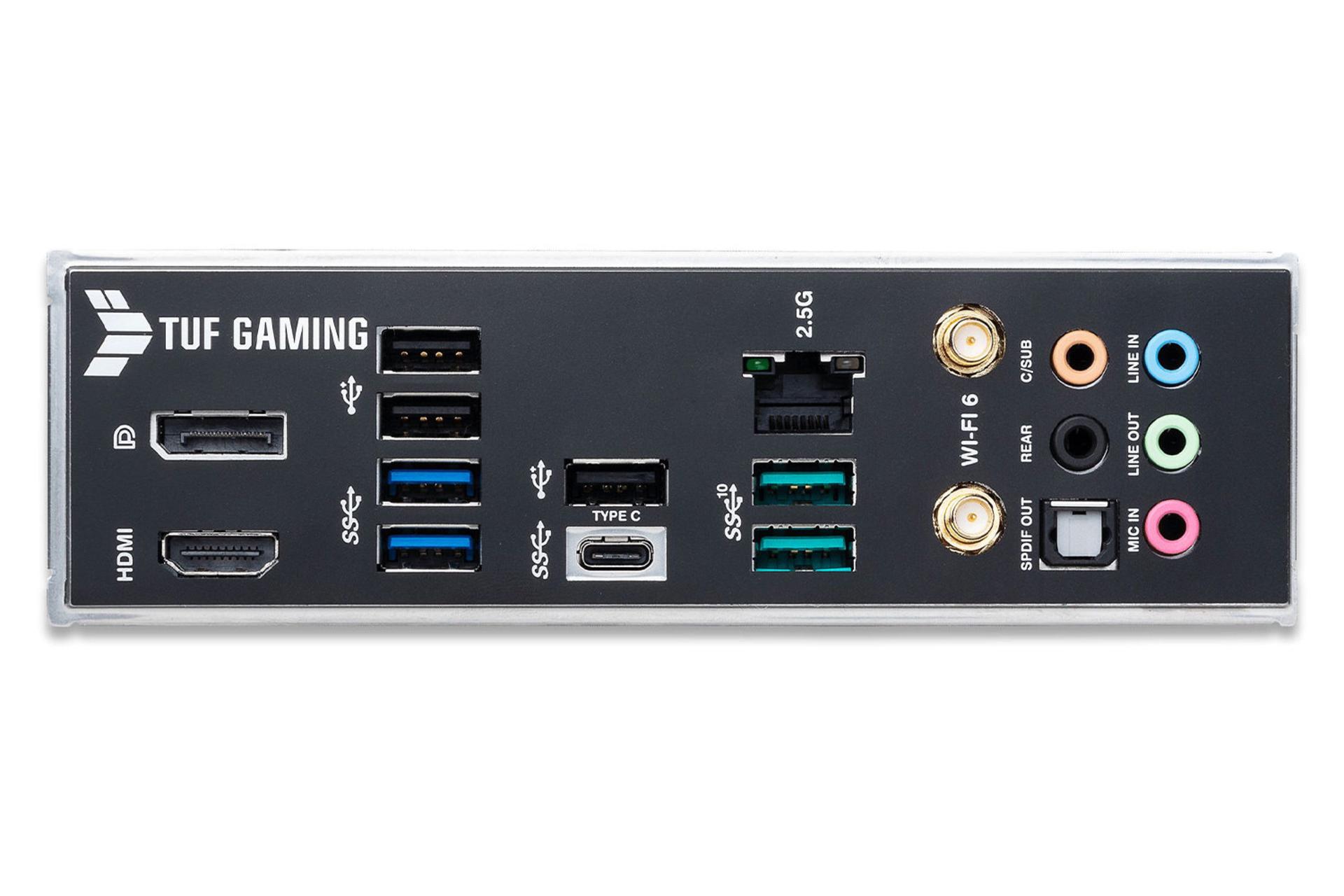 مادربرد ایسوس TUF GAMING B560-PLUS WIFI پورت