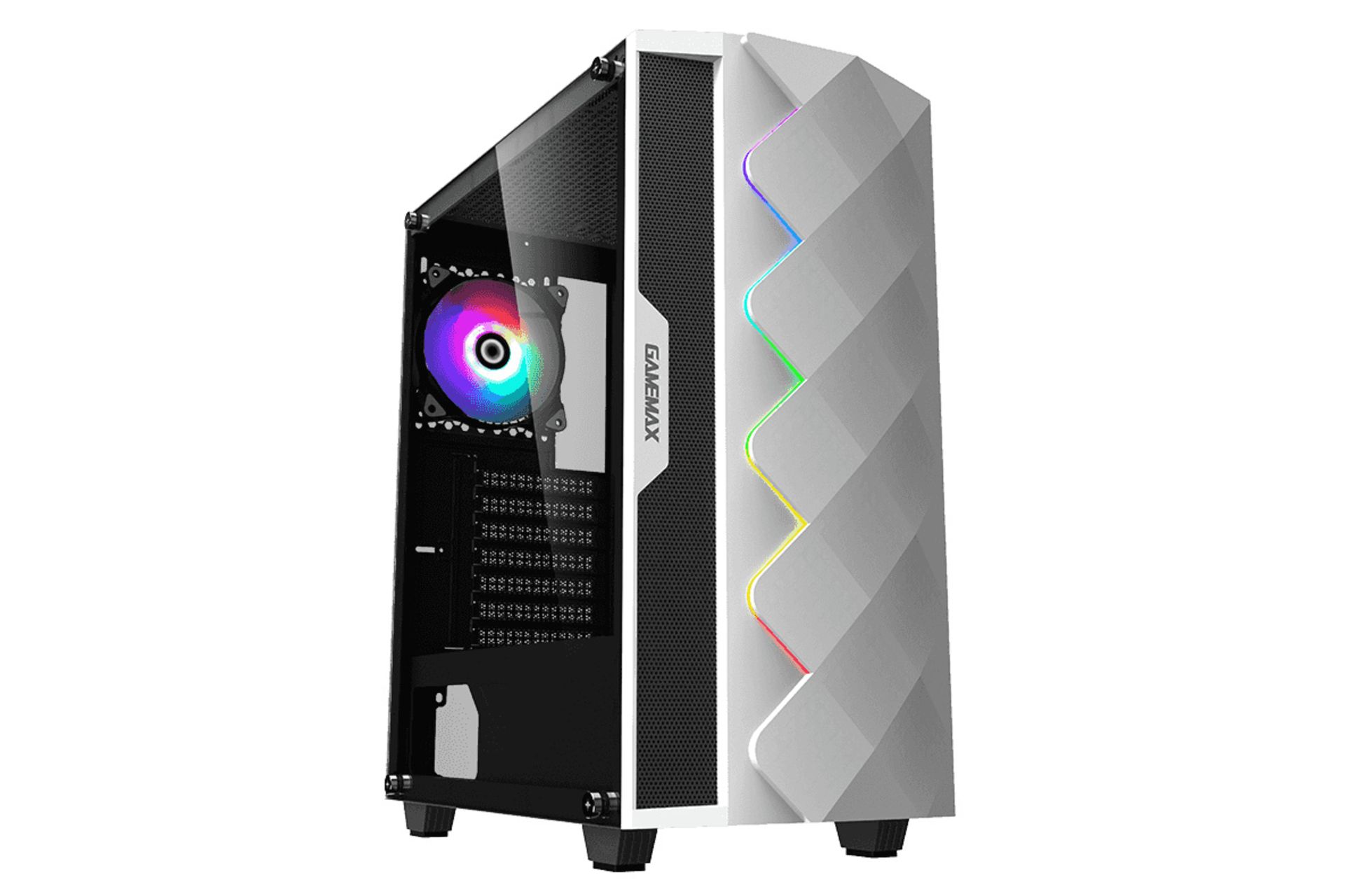 کیس کامپیوتر گیم مکس GAMEMAX White Diamond