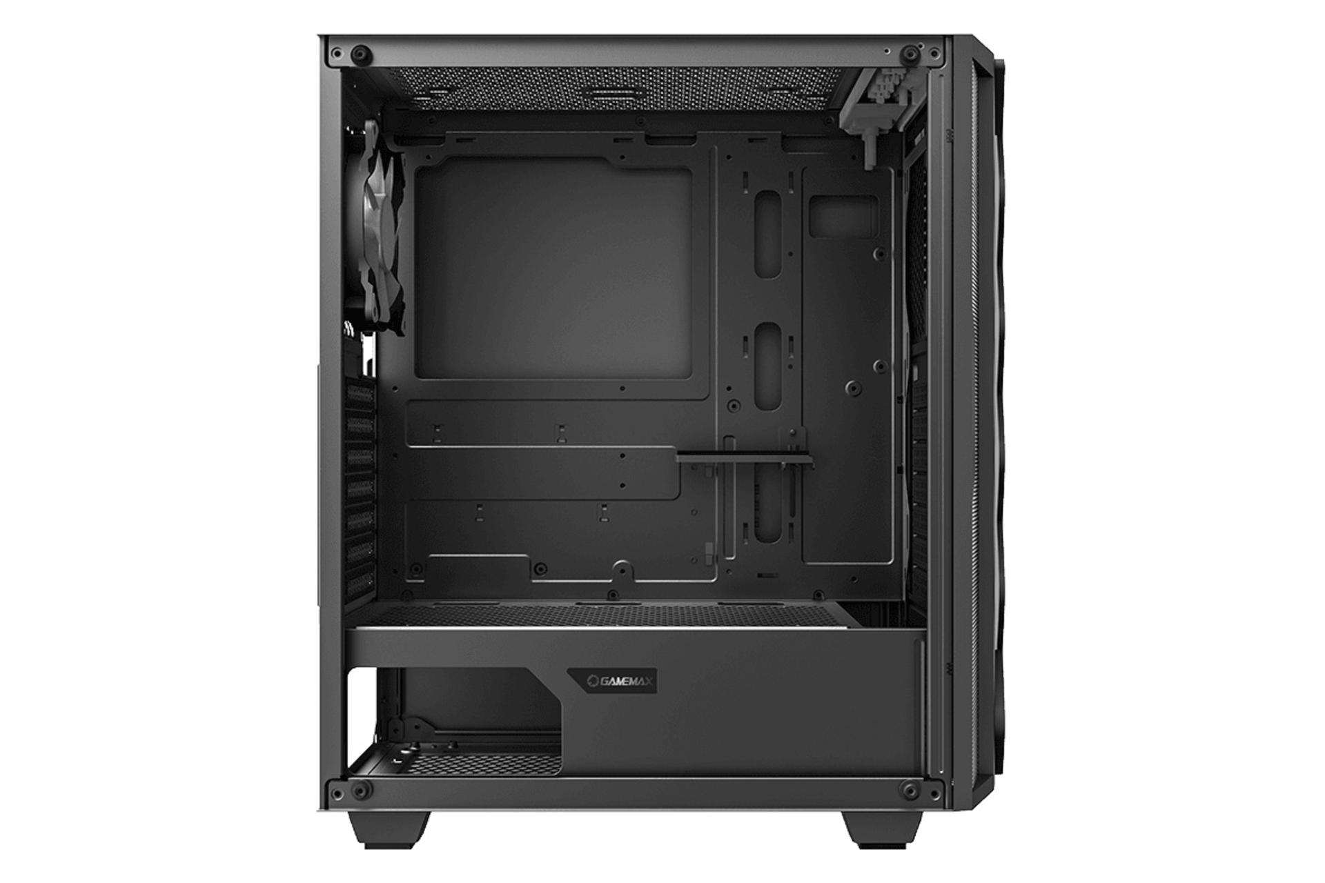 نمای داخلی کیس کامپیوتر گیم مکس GAMEMAX Black Diamond