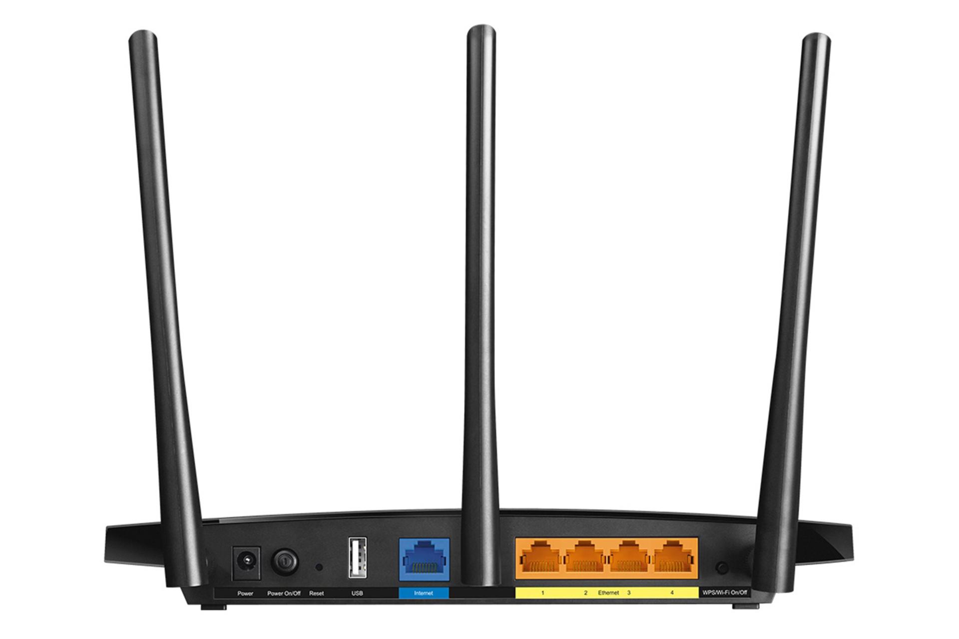 نمای پشتی روتر تی پی لینک tp-link-archer-c7-v5