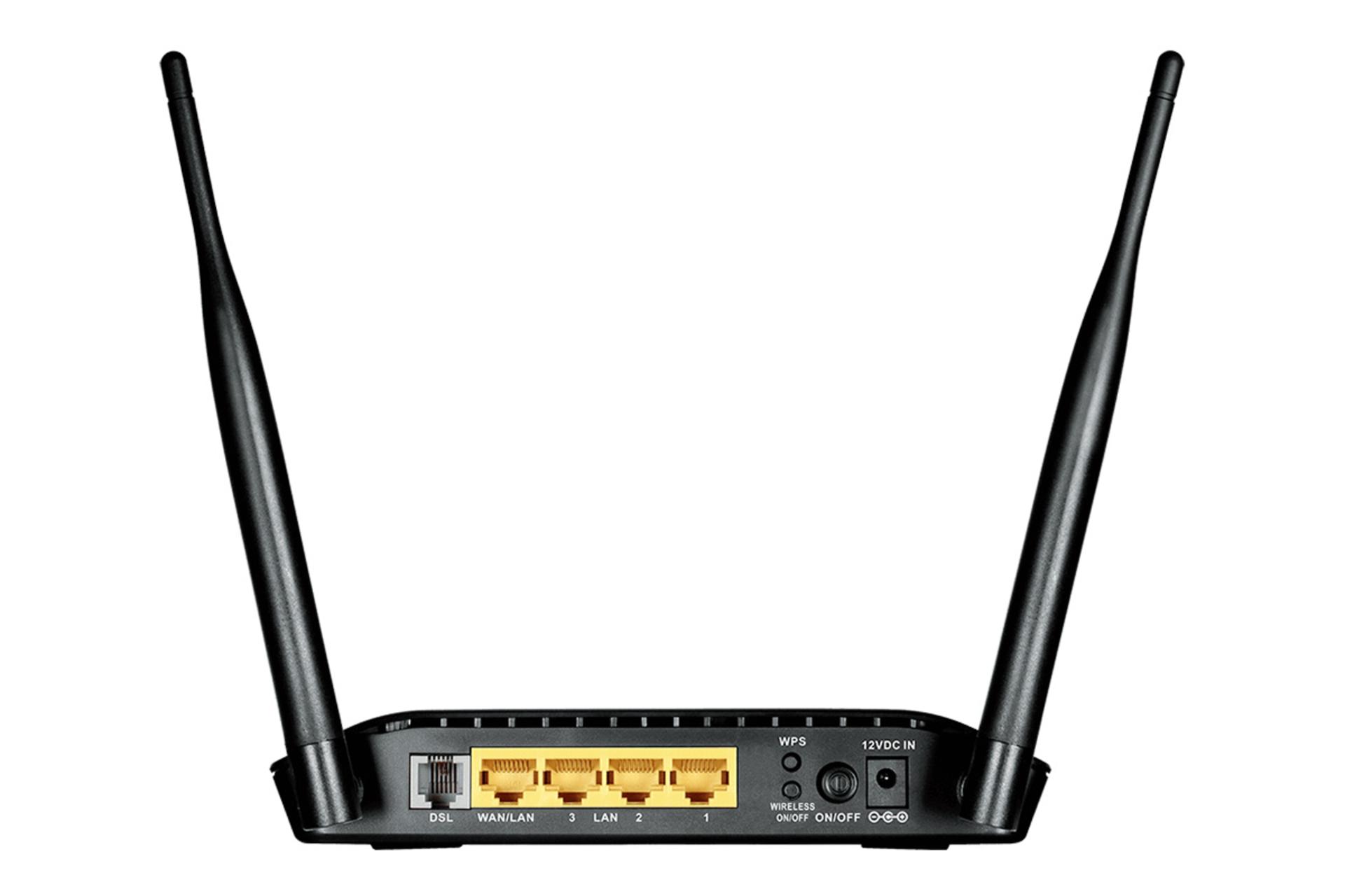 نمای پشتی مودم - روتر نتربیت Neterbit NSL-2740U