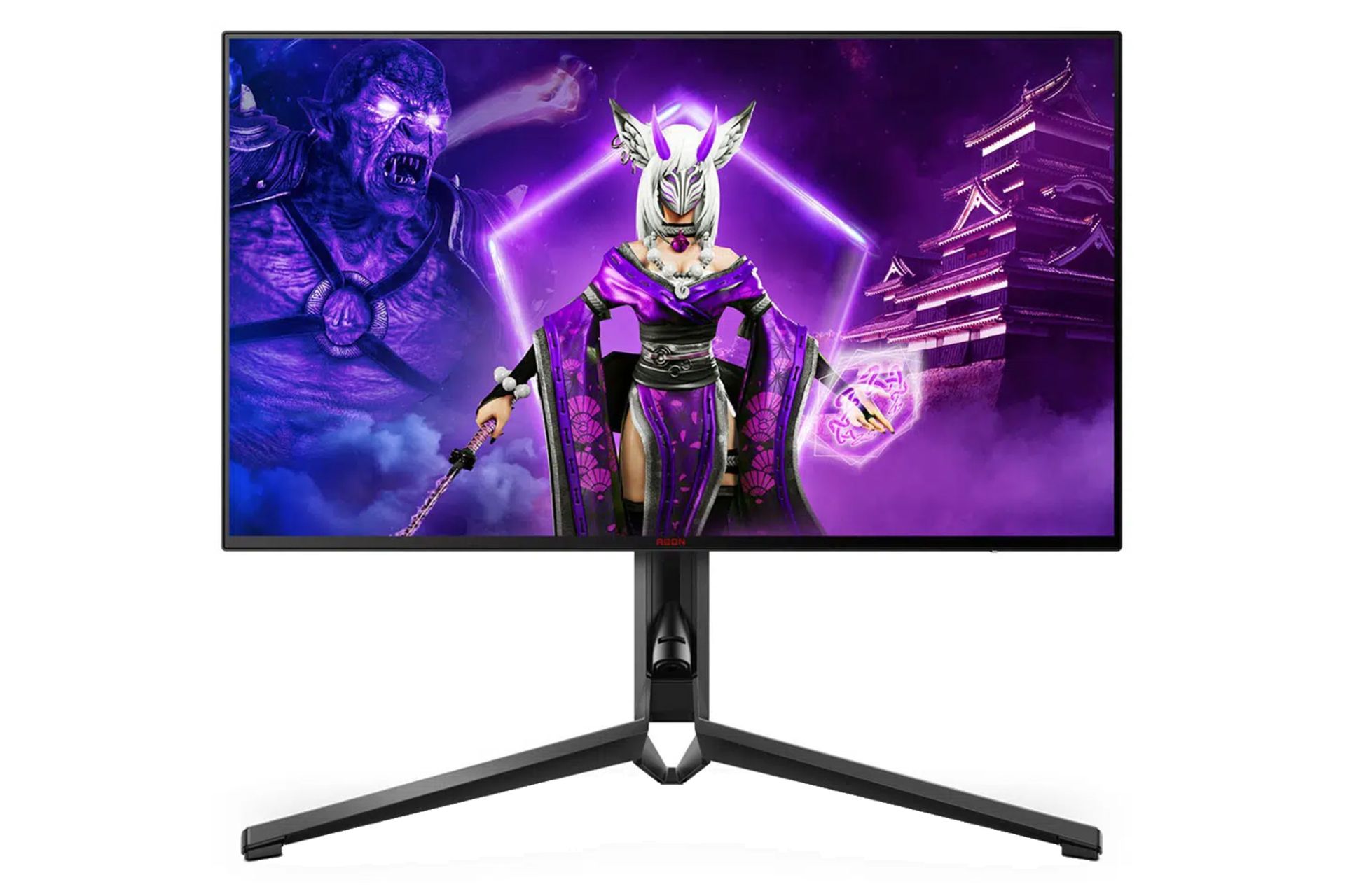 مانیتور ای او سی 27 اینچ مدل AOC AGON Pro AG274QZM نمای جلو