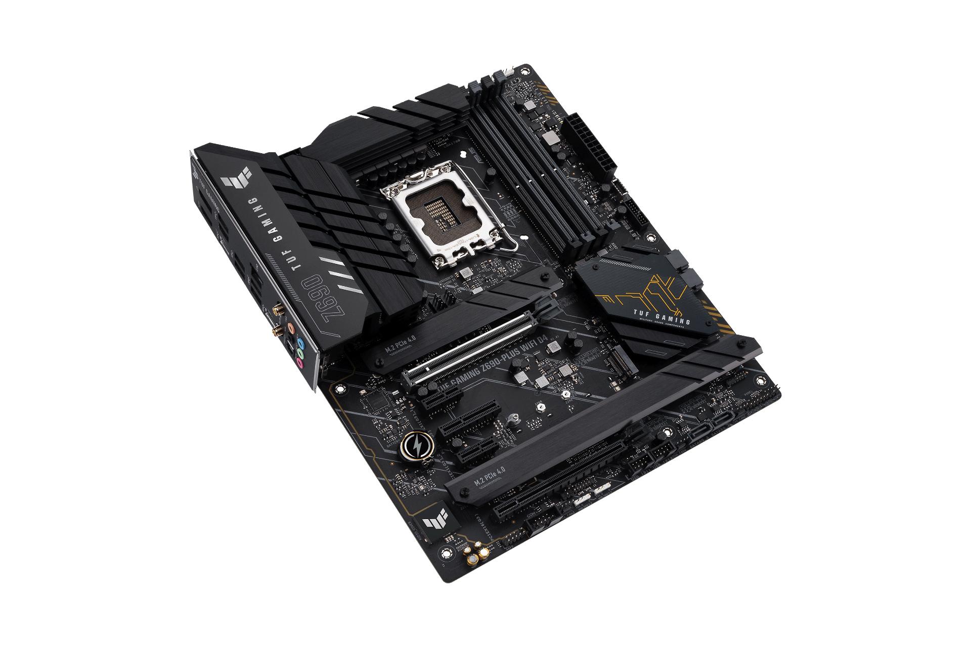 نمای بالا مادربرد ایسوس ASUS TUF GAMING Z690-PLUS WIFI D4