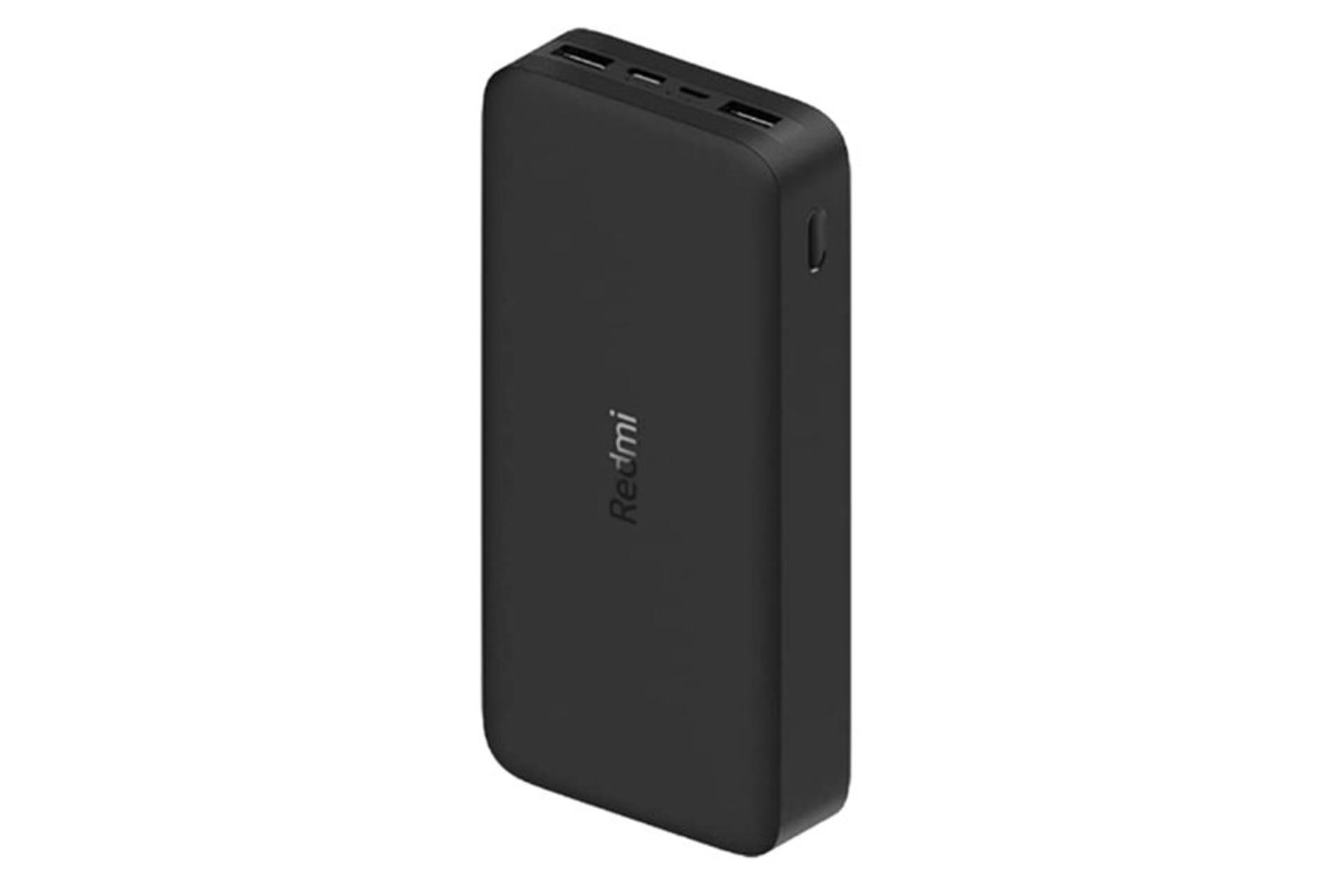 نیمرخ راست پاور بانک شیائومی Redmi VXN4305GL با ظرفیت 10000 میلی‌آمپر ساعت