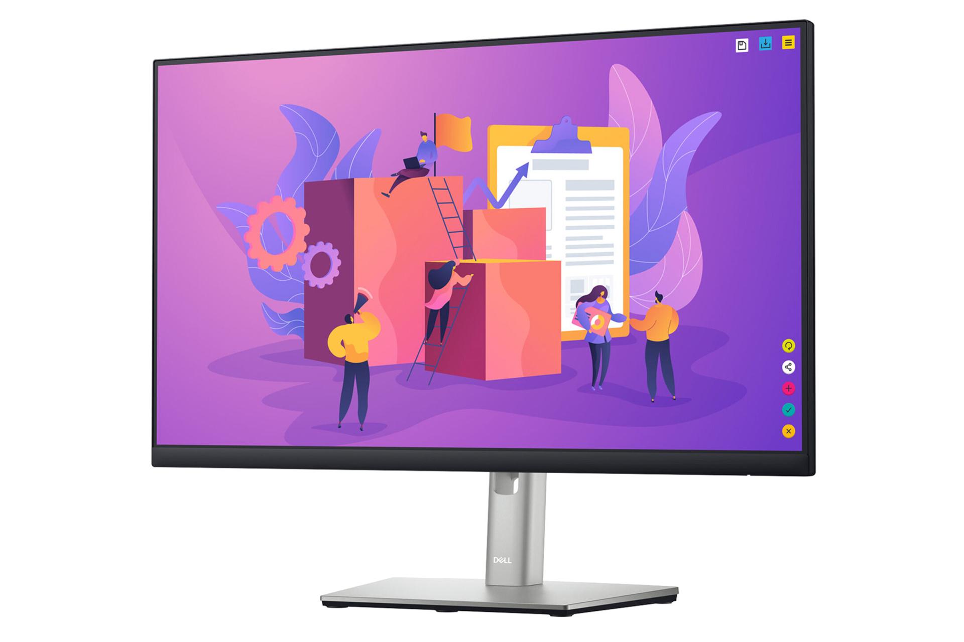 رزولوشن مانیتور دل 24 اینچ مدل P2422H