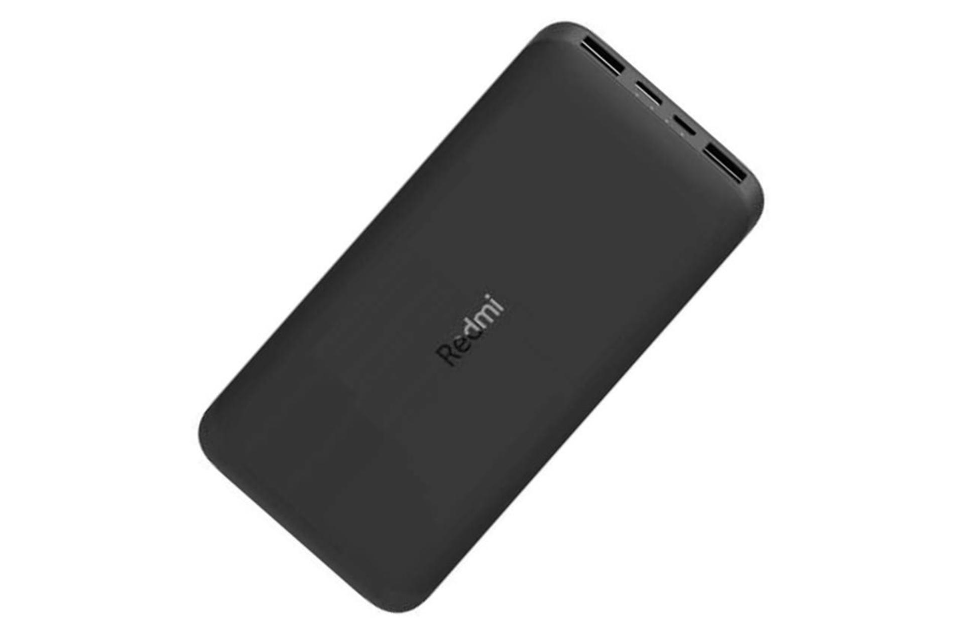 نمای بالای پاور بانک شیائومی Redmi VXN4305GL با ظرفیت 10000 میلی‌آمپر ساعت