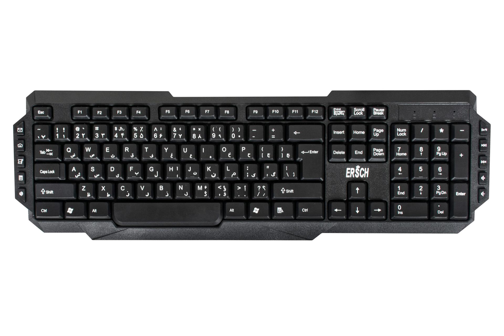 نمای روبرو کیبورد ارش K919