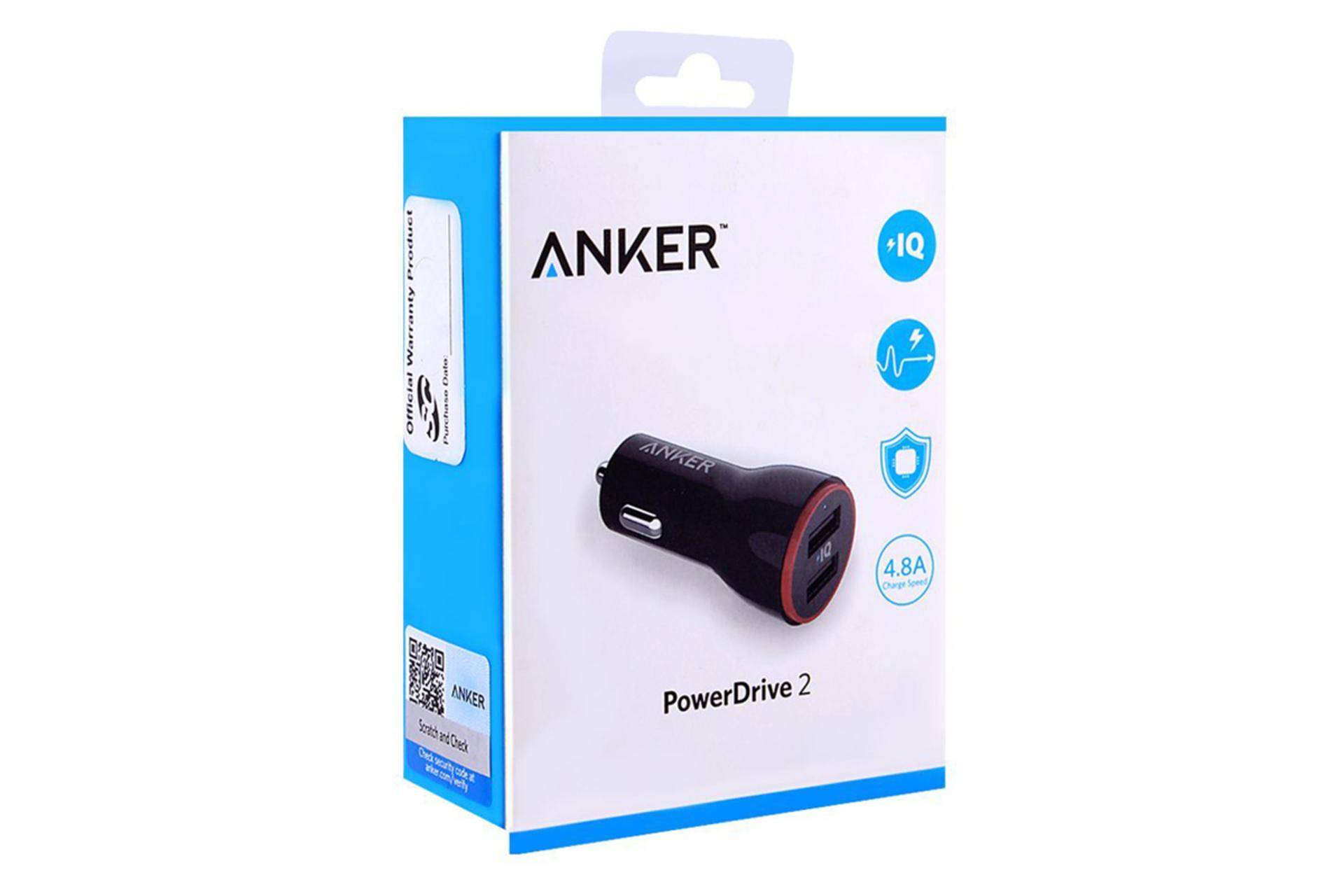 جعبه شارژر انکر PowerDrive PD+2 24W