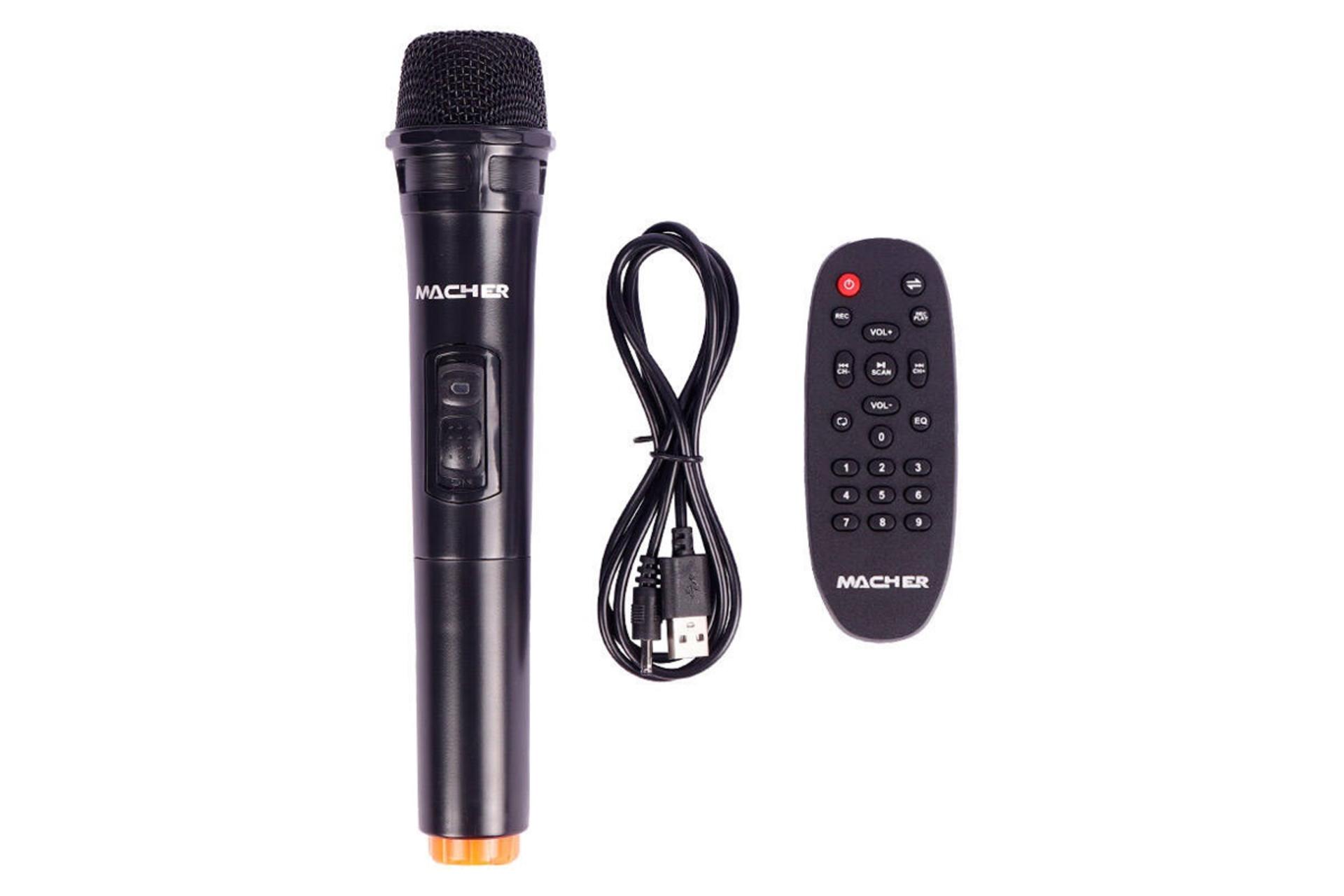 اقلام همراه اسپیکر مچر Macher MR-1300