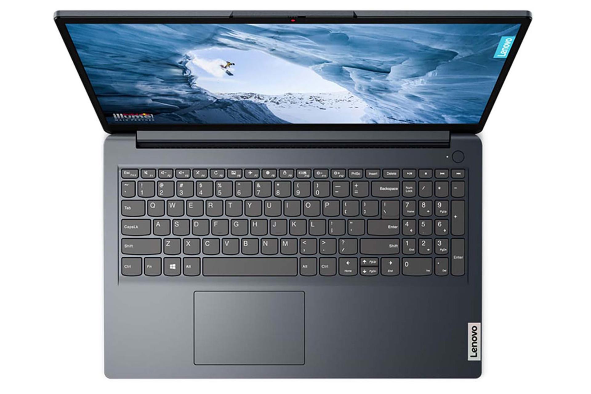 لپ تاپ لنوو Lenovo IdeaPad 1 N4120 نمای بالا