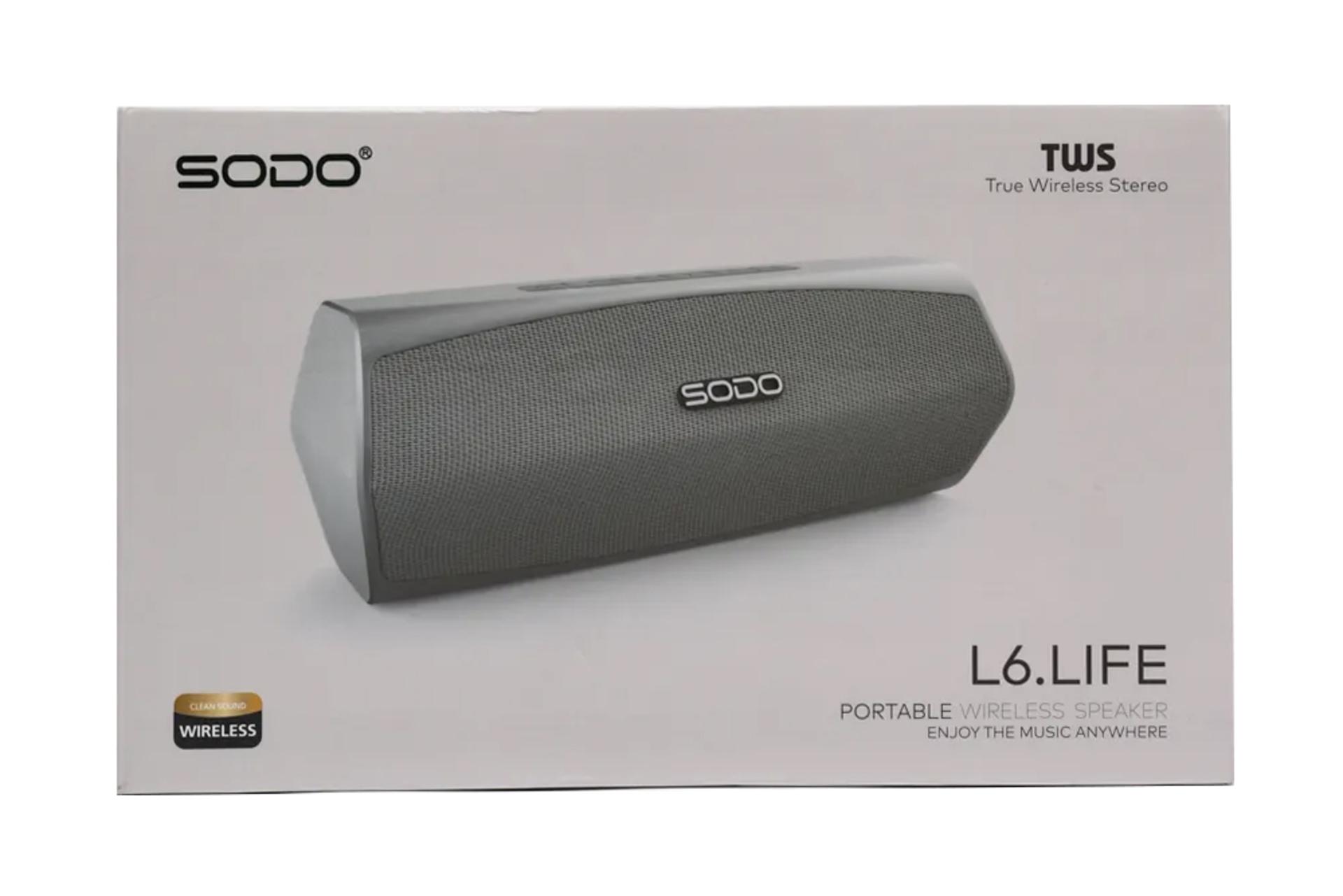 جعبه اسپیکر سودو SODO L6 Life