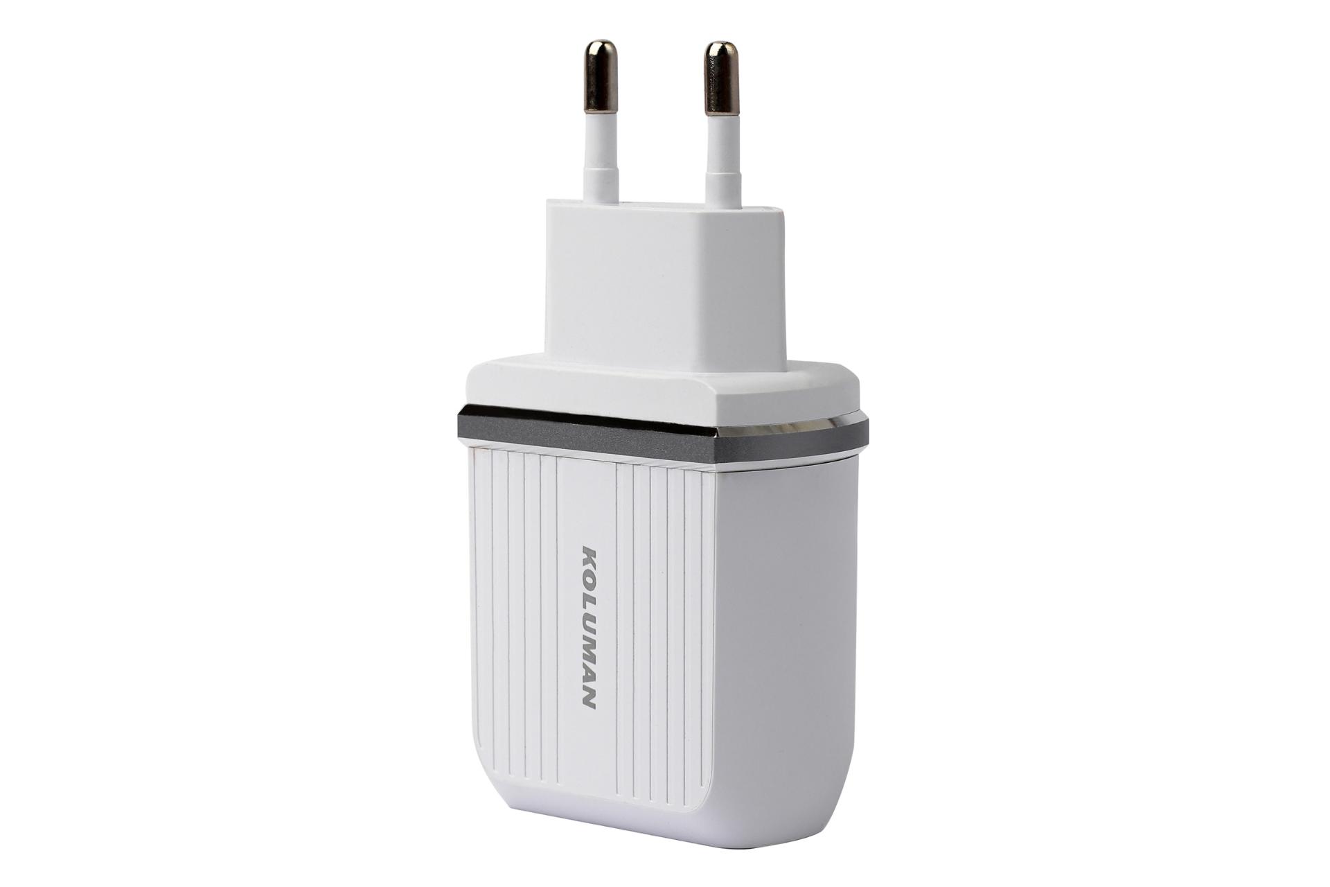 نمای جانبی شارژر کلومن KC-H605