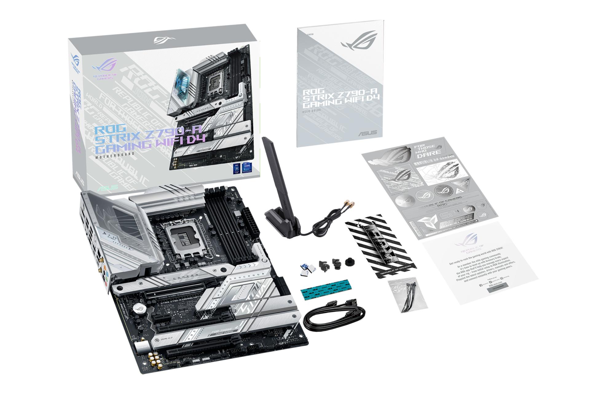 اقلام همراه مادربرد ایسوس ASUS ROG STRIX Z790-A GAMING WIFI D4