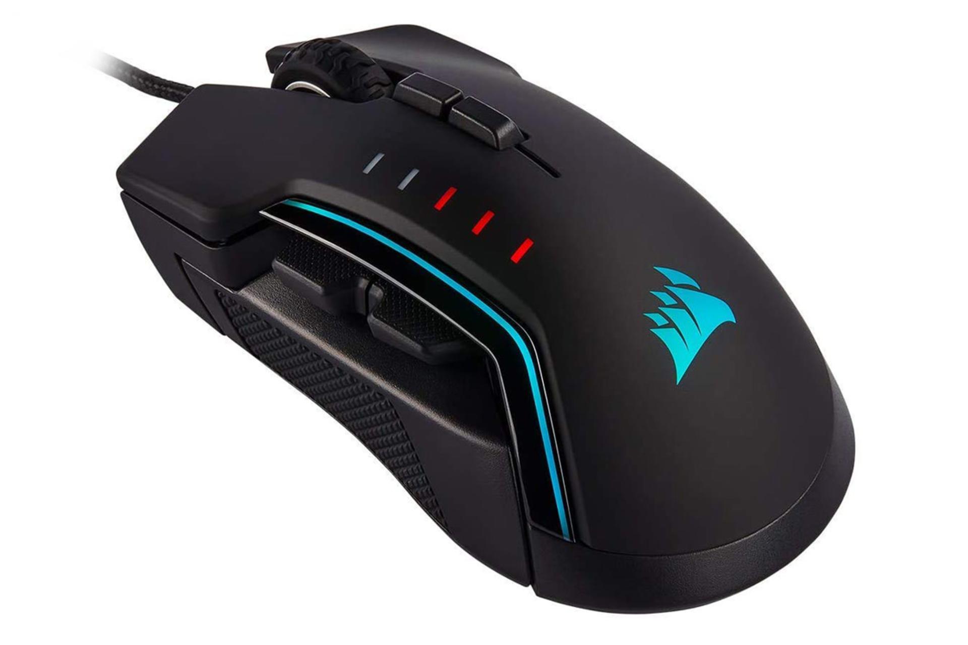 نمای جانبی ماوس کورسیر GLAIVE RGB PRO