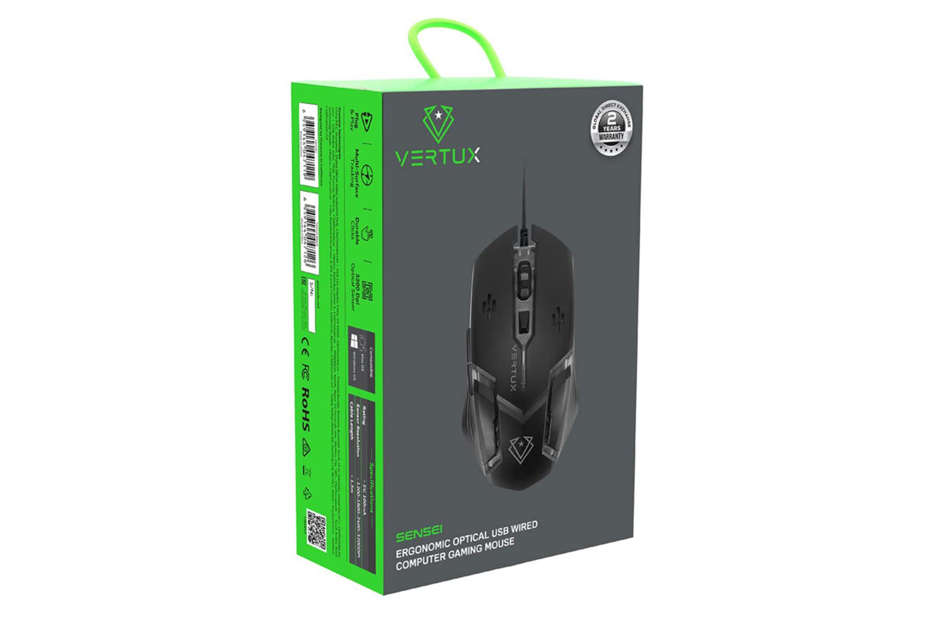 جعبه ماوس ورتوکس Sensei