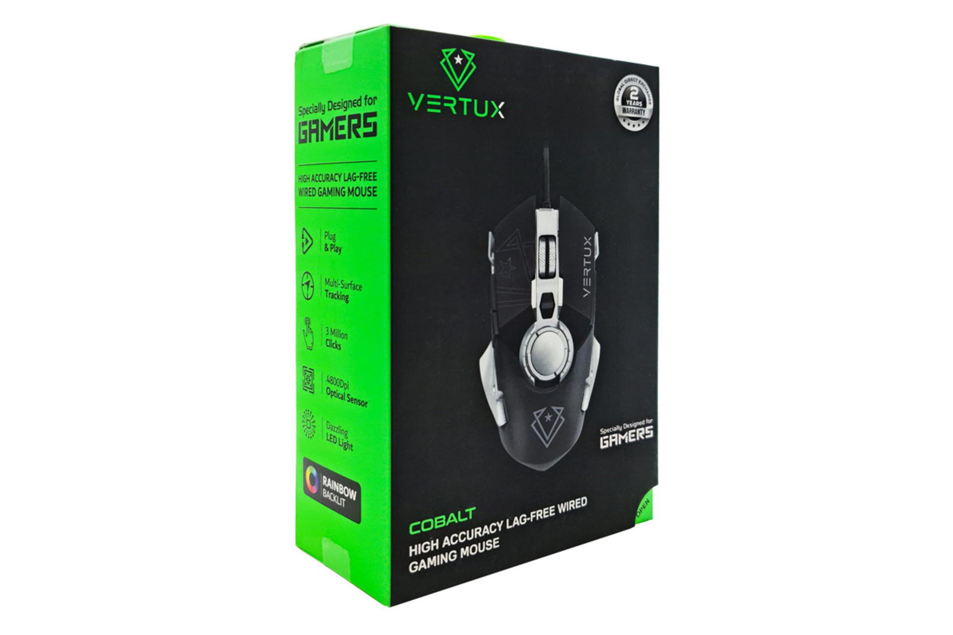 جعبه ماوس ورتوکس Cobalt