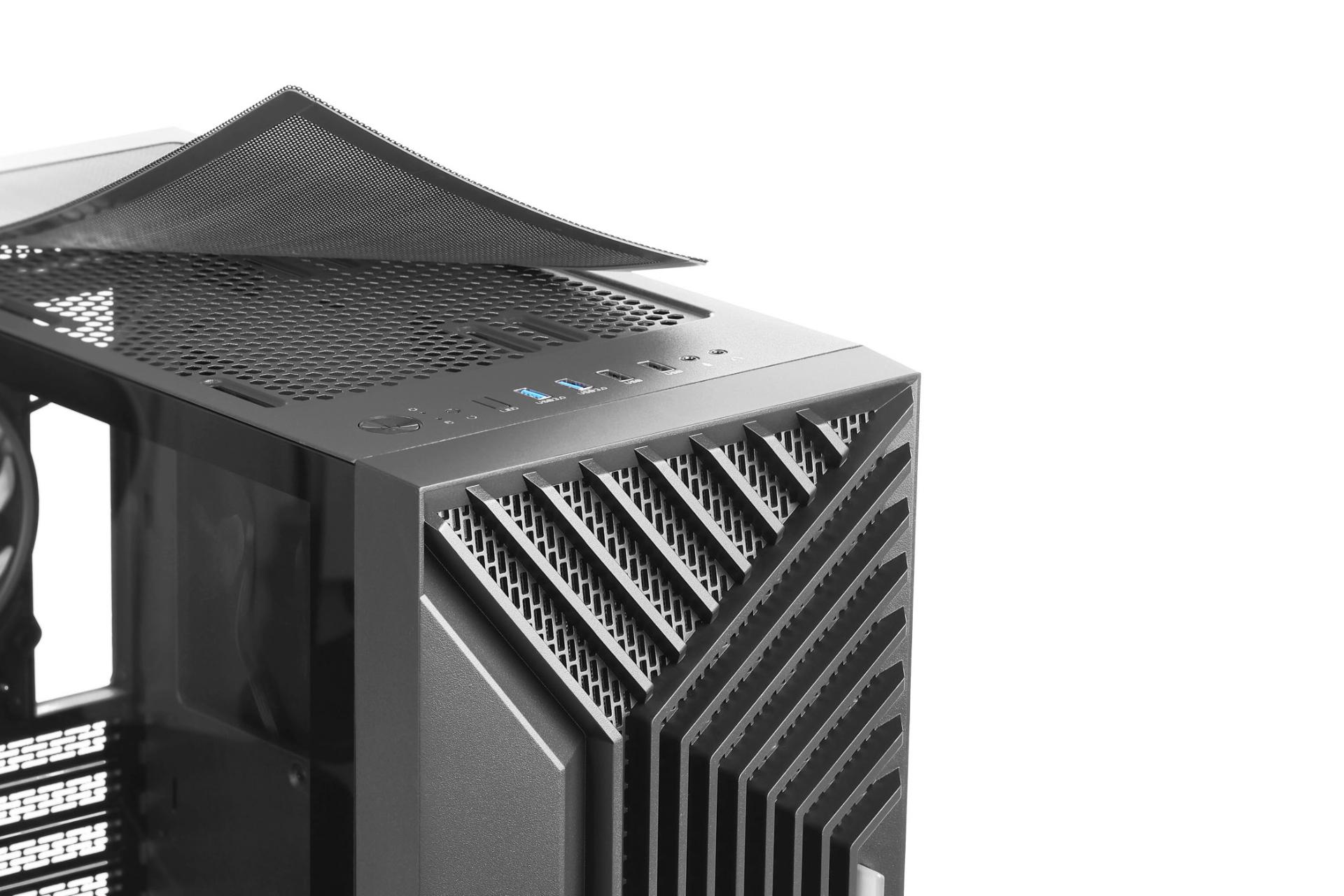 کیس کامپیوتر گرین GRIFFIN G3 با فیلتر مگنتی بالای کیس