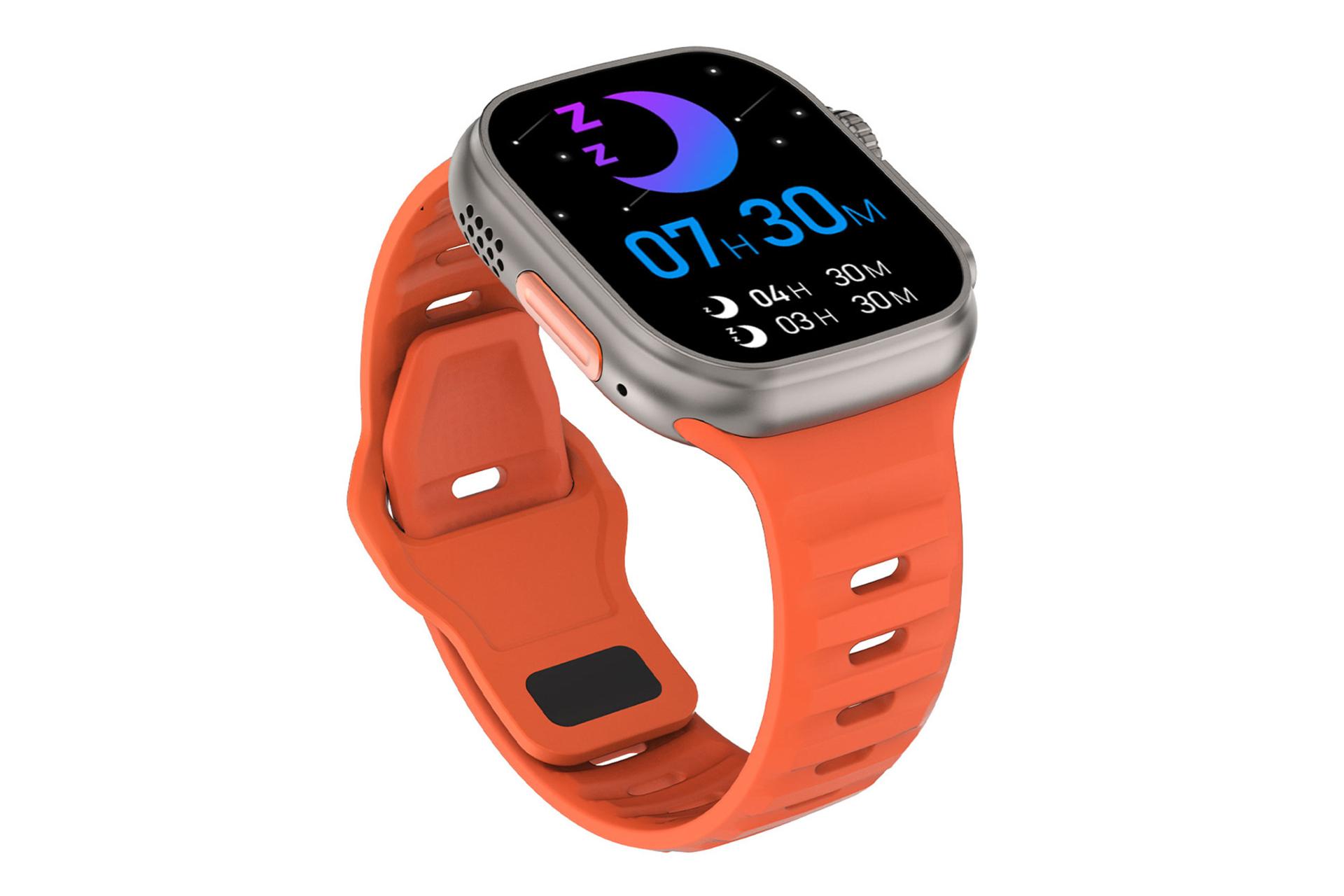 نمای کناری ساعت هوشمند دی تی نامبر وان DT NO.1 DT8 Ultra