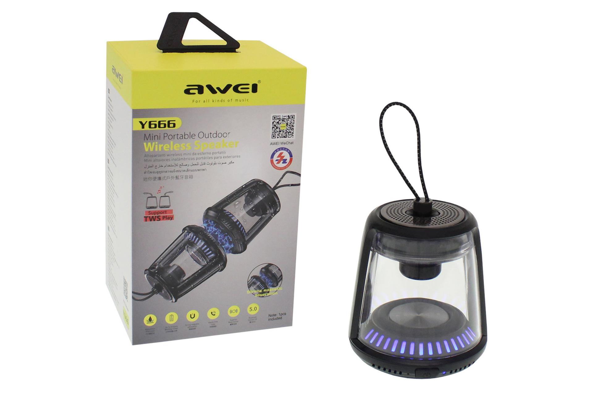جعبه اسپیکر آوی Awei Y666