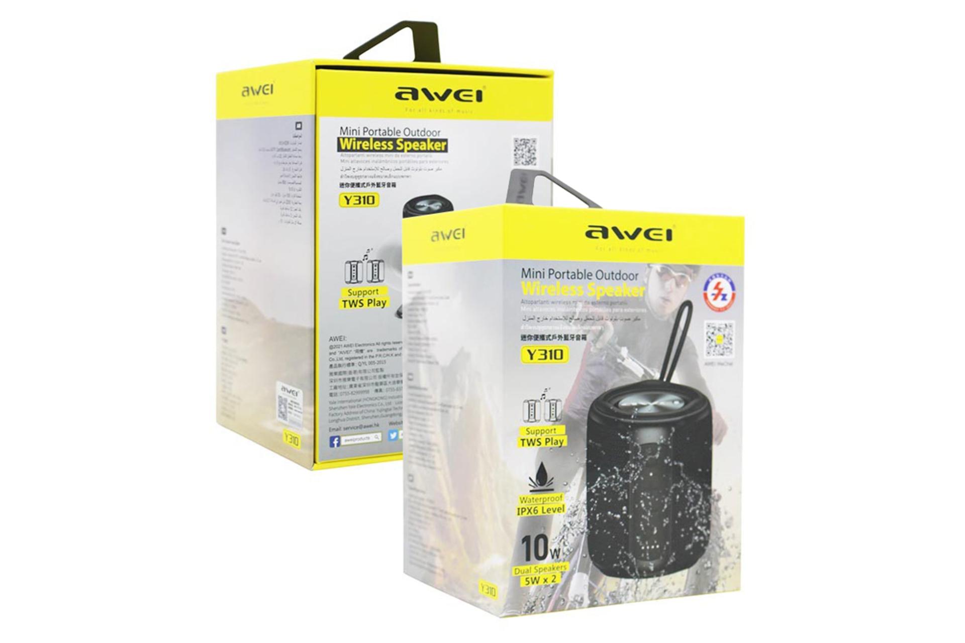 جعبه اسپیکر آوی Awei Y310