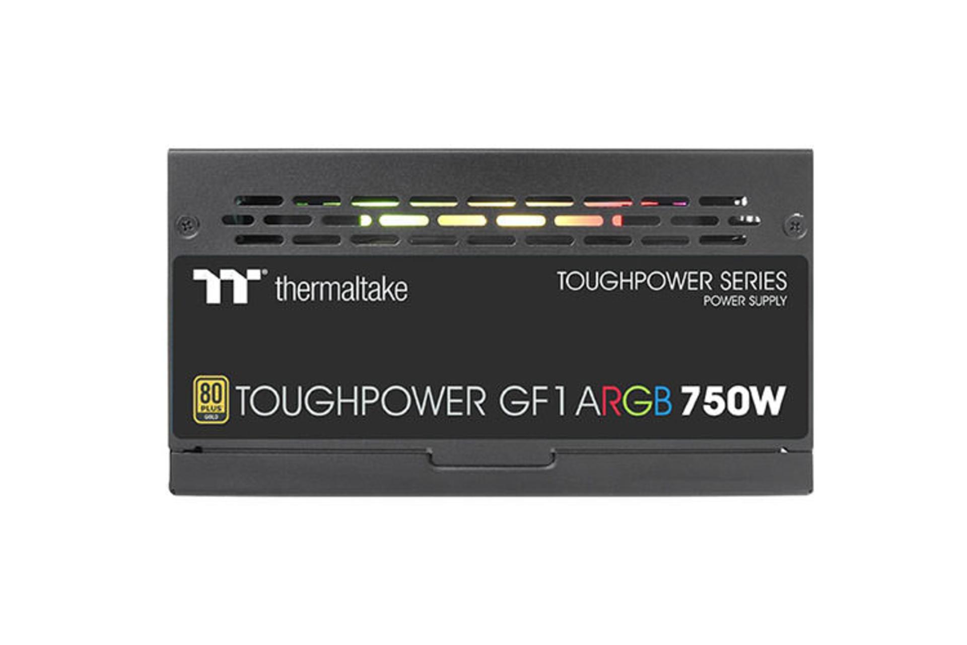پاور کامپیوتر ترمالتیک Toughpower GF1 ARGB با توان 750 وات نمای جانبی