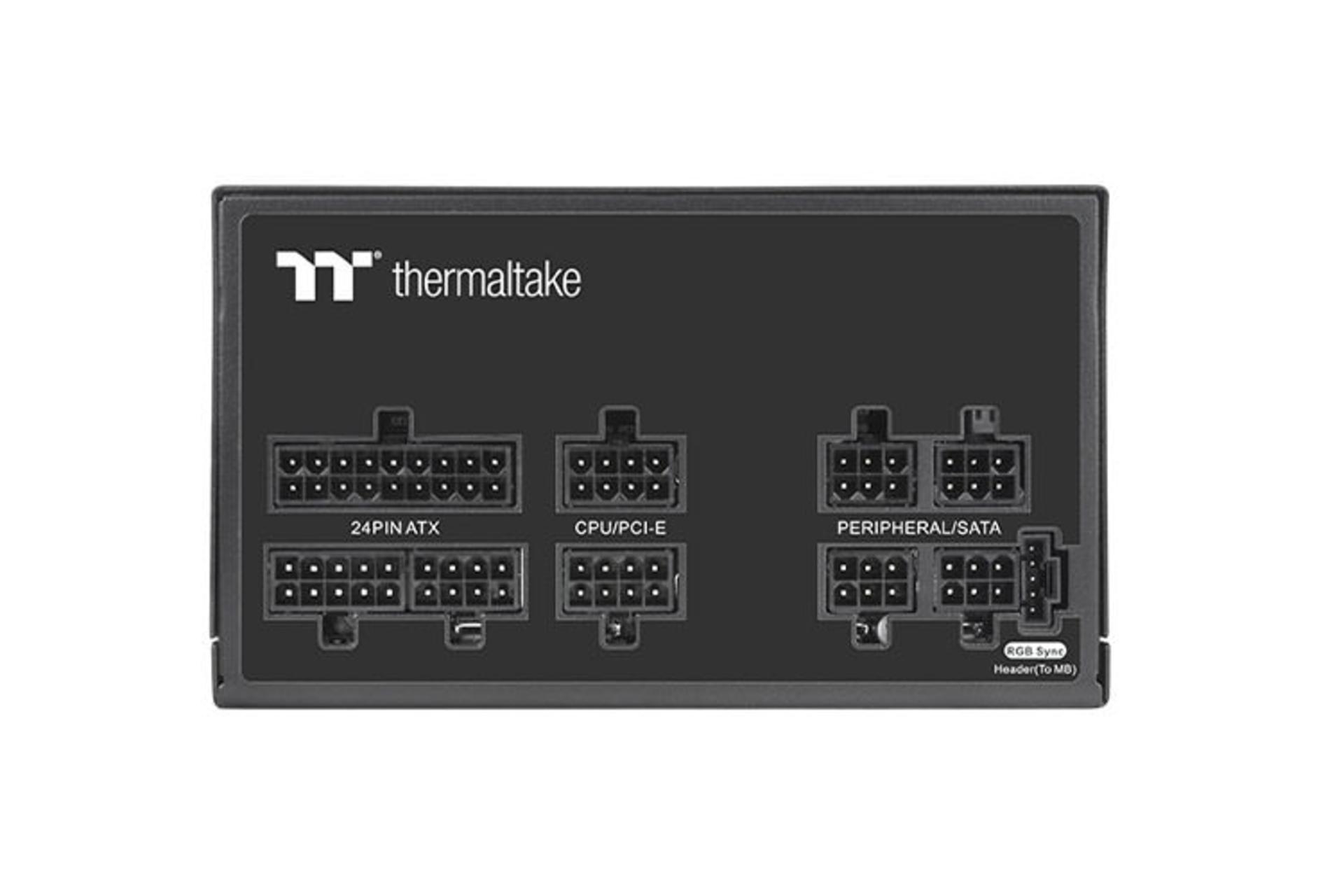 پاور کامپیوتر ترمالتیک Toughpower GF1 ARGB با توان 750 وات اتصالات