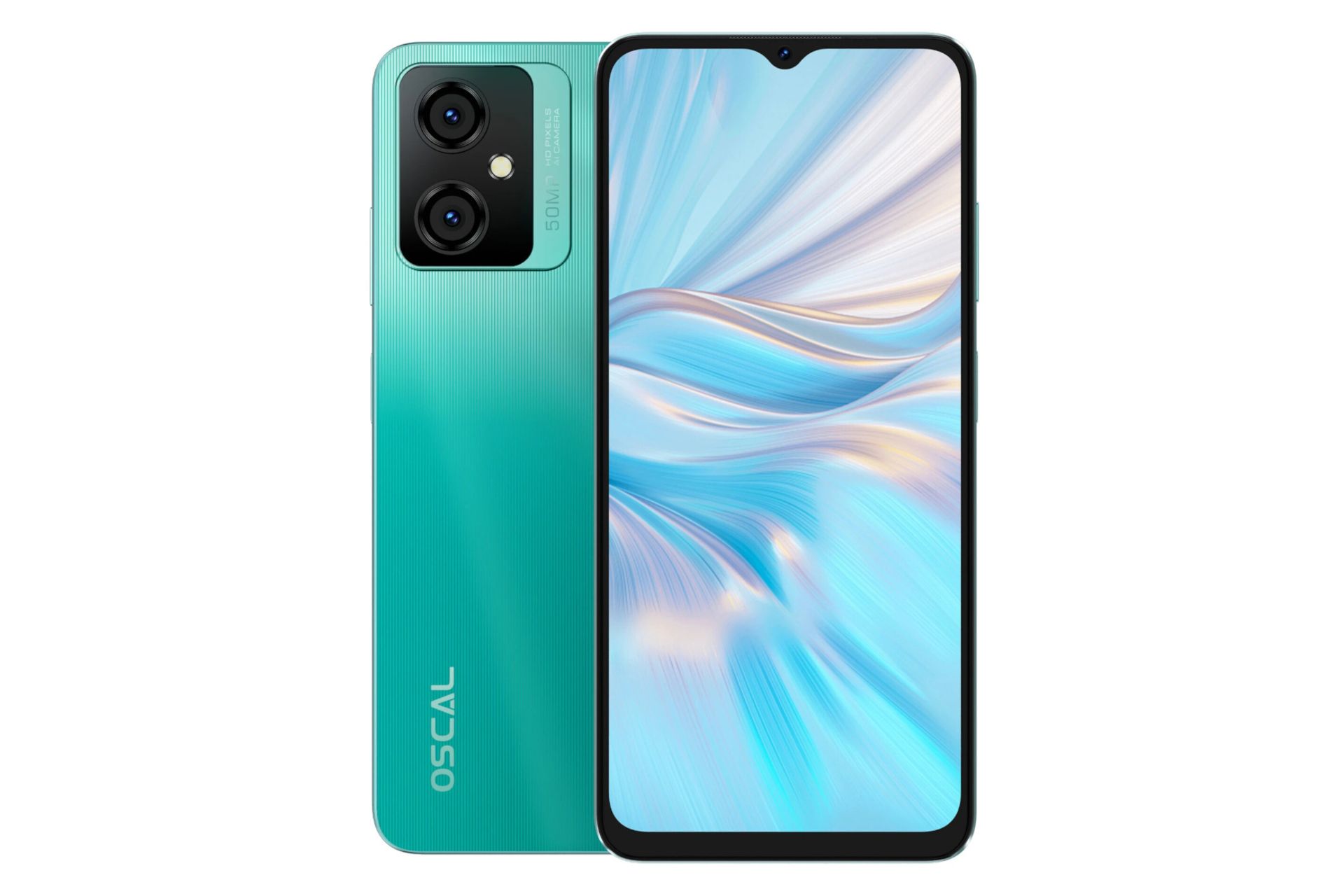 گوشی موبایل اسکال C70 بلک ویو / Blackview Oscal C70 سبز