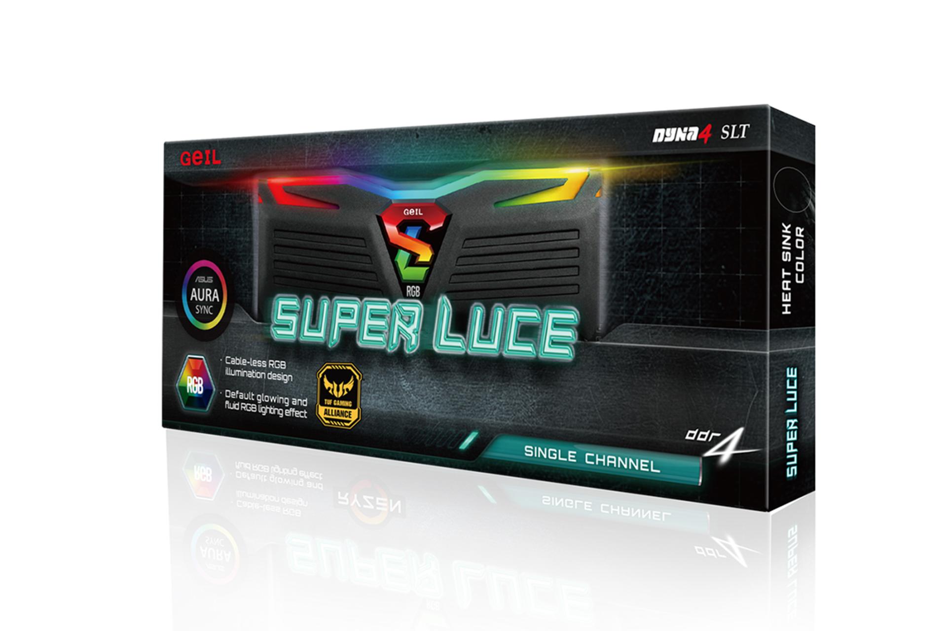 جعبه رم گیل Super Luce RGB SYNC ظرفیت 16 گیگابایت از نوع DDR4-3200