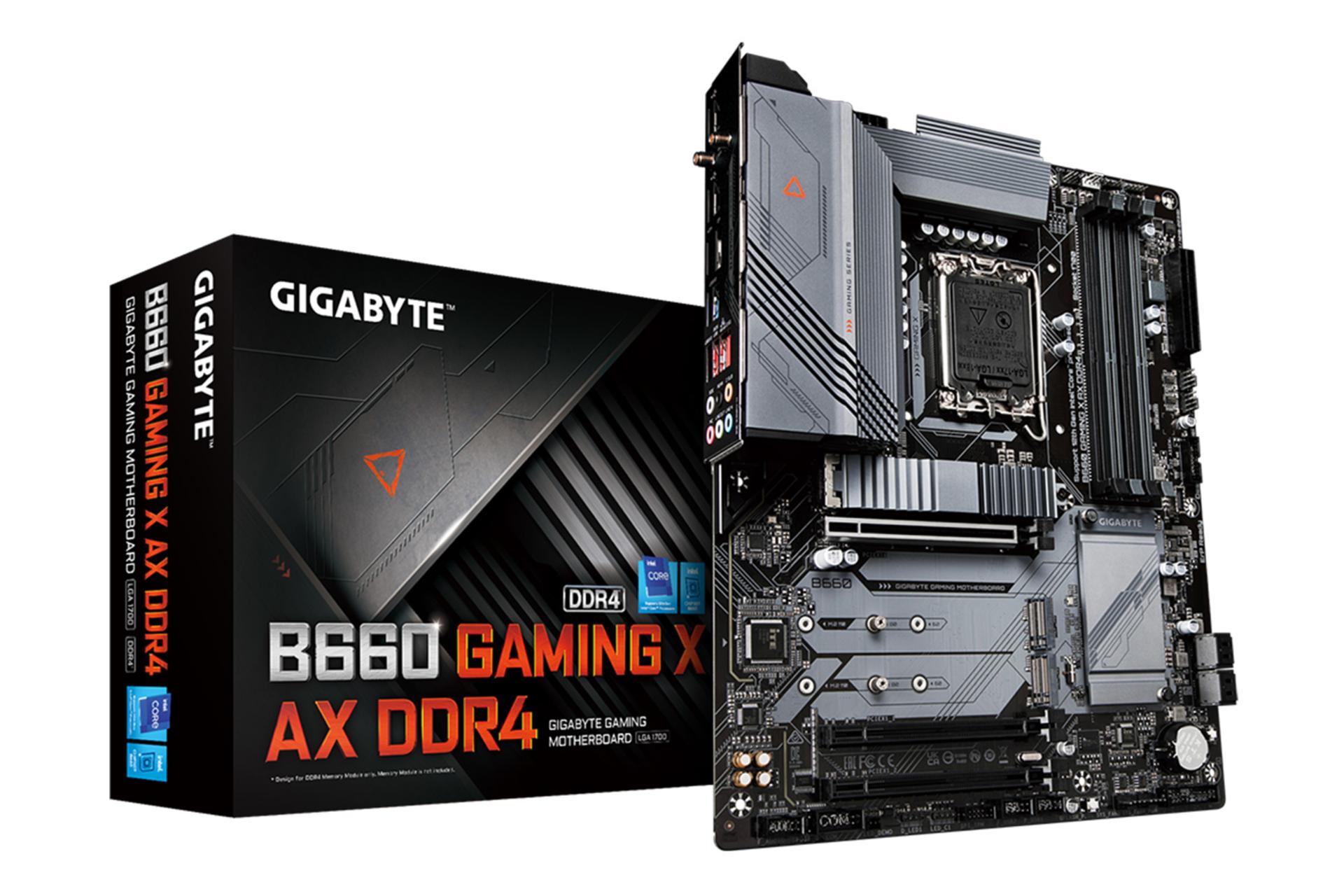 جعبه مادربرد گیگابایت GIGABYTE B660 GAMING X AX DDR4 (rev. 1.0)