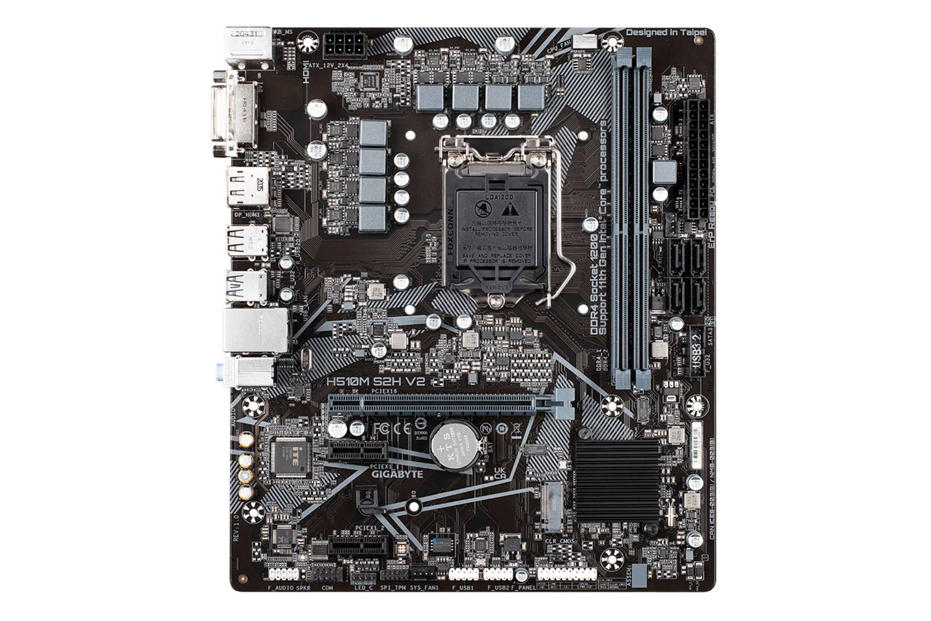 مادربرد گیگابایت GIGABYTE H510M S2H V2 (rev. 1.0)