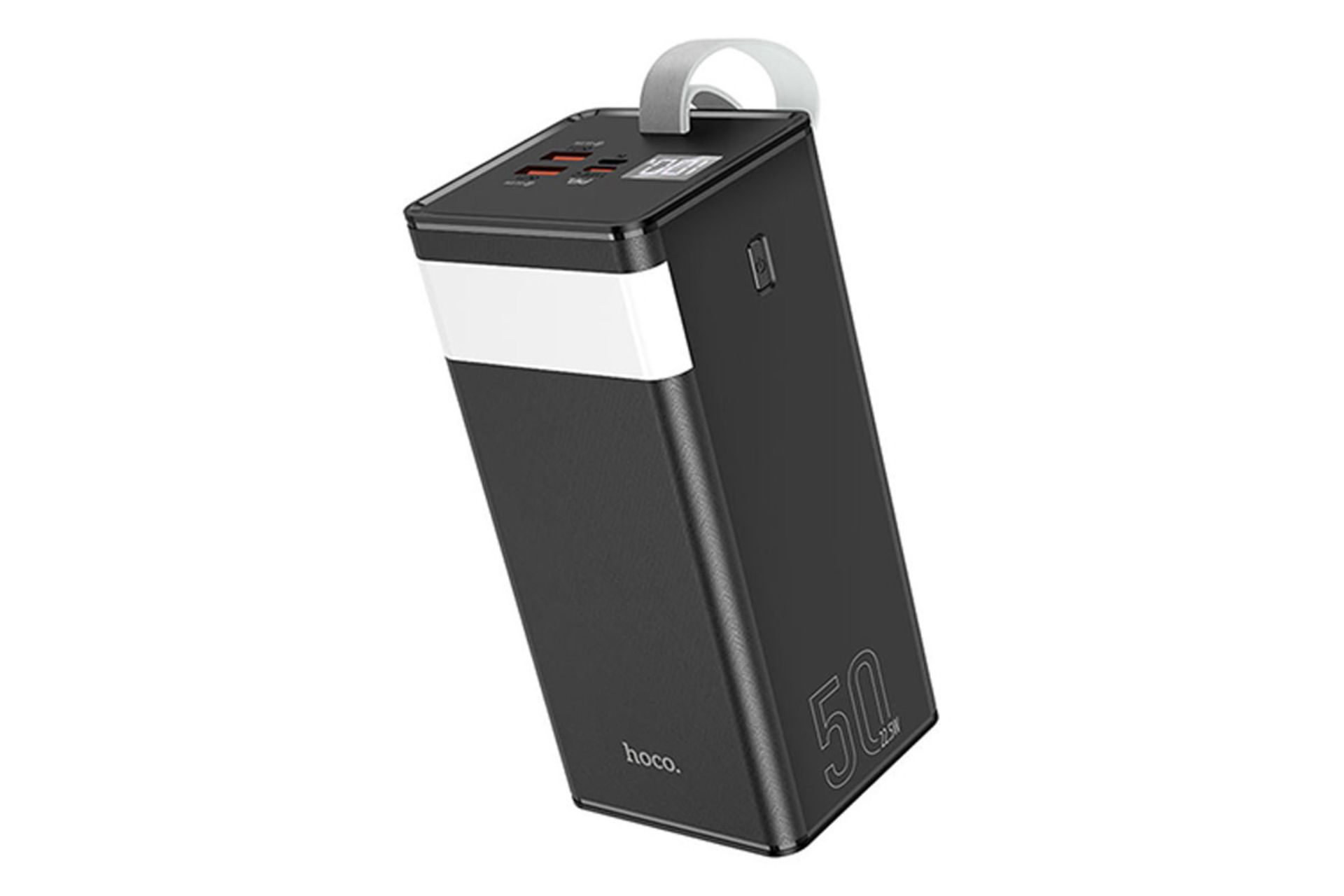 نمای جانبی پاوربانک هوکو J86A Powermaster با ظرفیت 50000 میلی‌آمپر ساعت