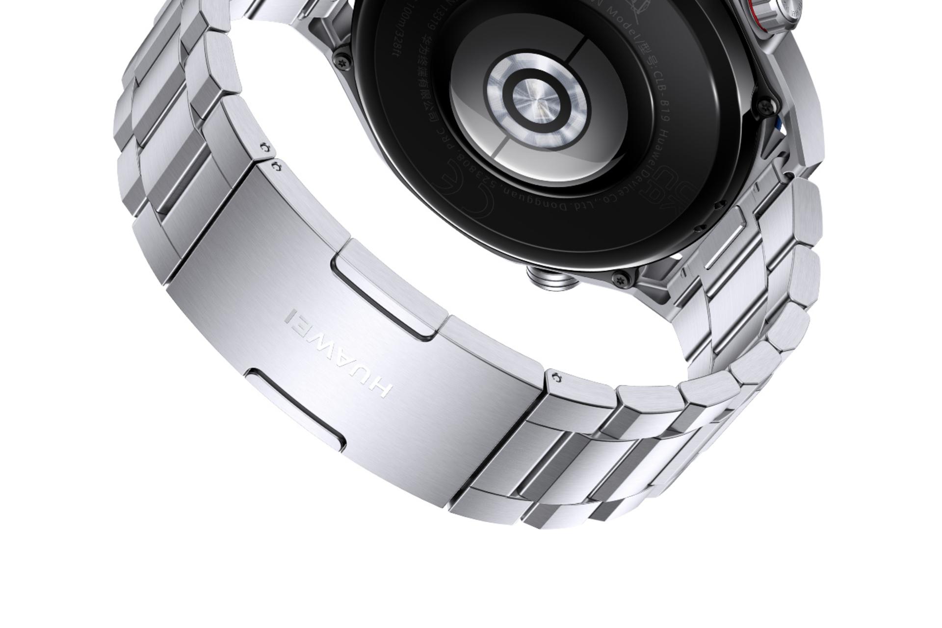 بند ساعت هوشمند هواوی واچ Huawei Watch Ultimate آبی و نقره ای