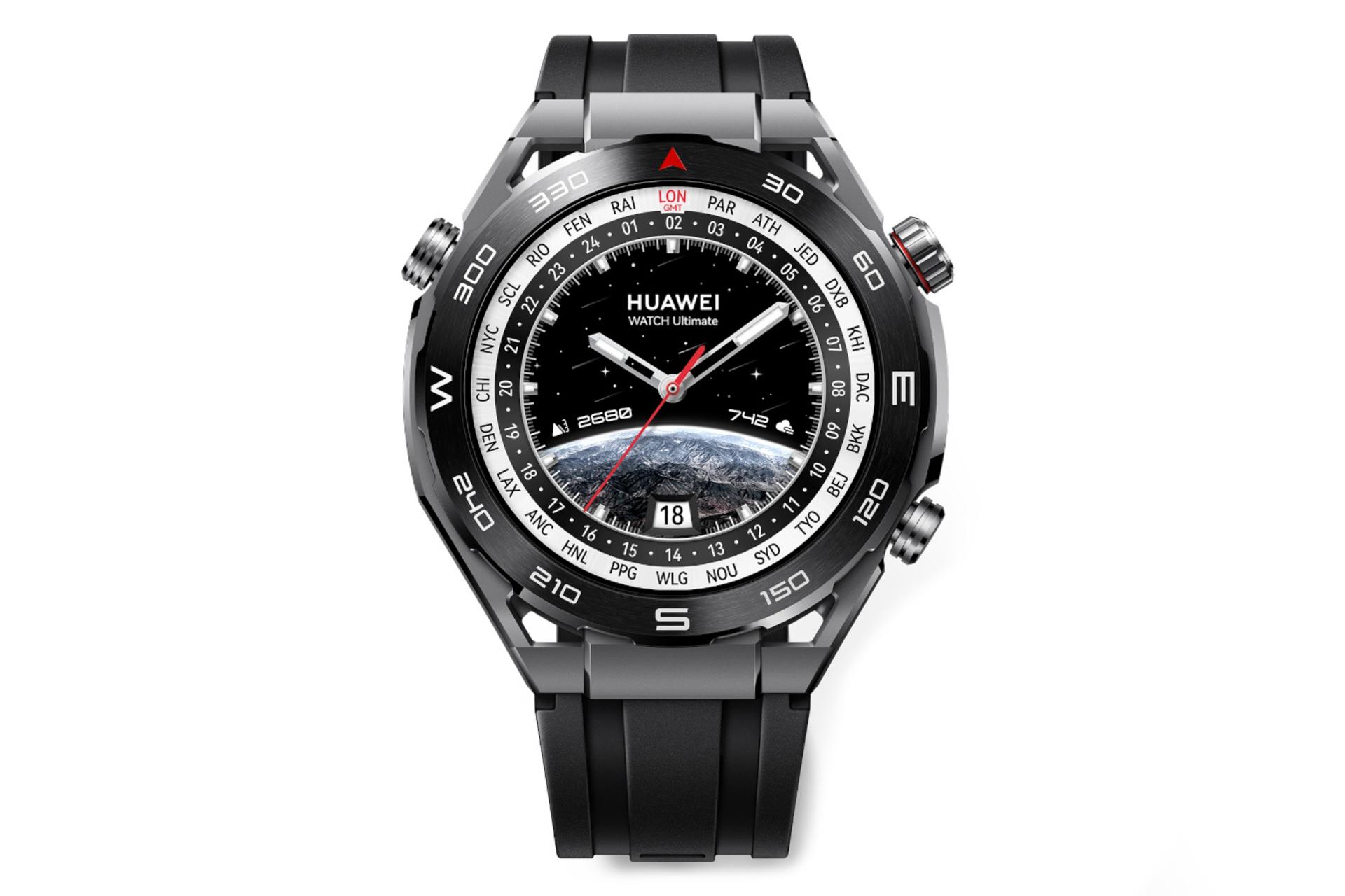 ساعت هوشمند هواوی واچ Huawei Watch Ultimate مشکی