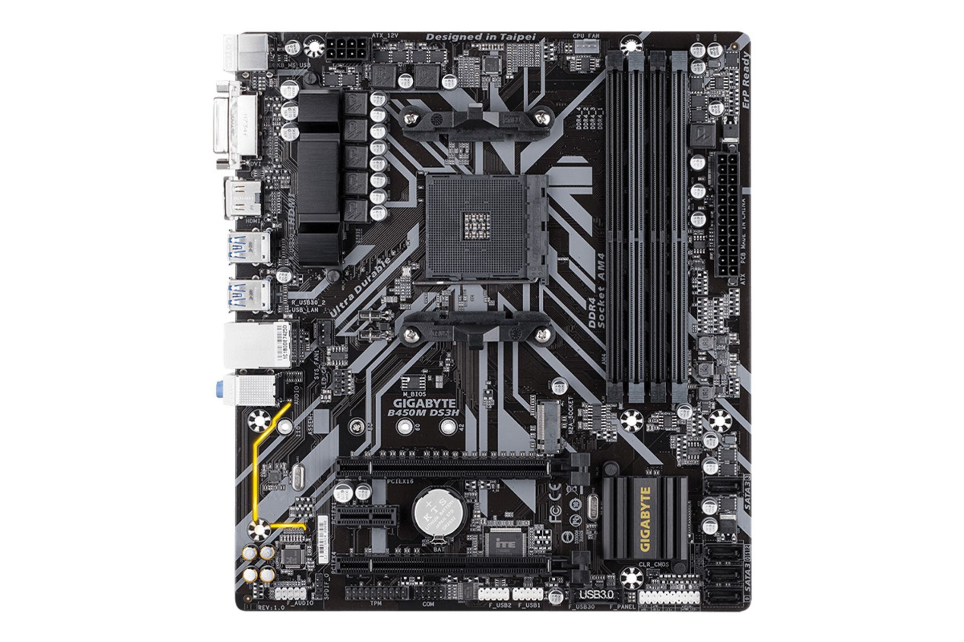 مادربرد گیگابایت GIGABYTE B450M DS3H (rev. 1.x)