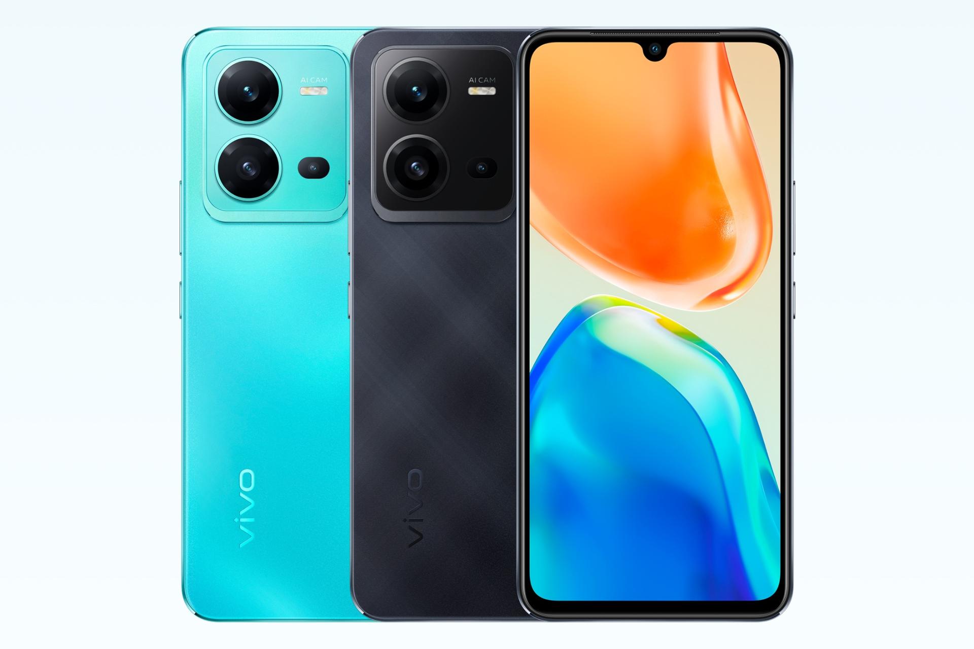 رنگ های مختلف گوشی موبایل ویوو vivo V25