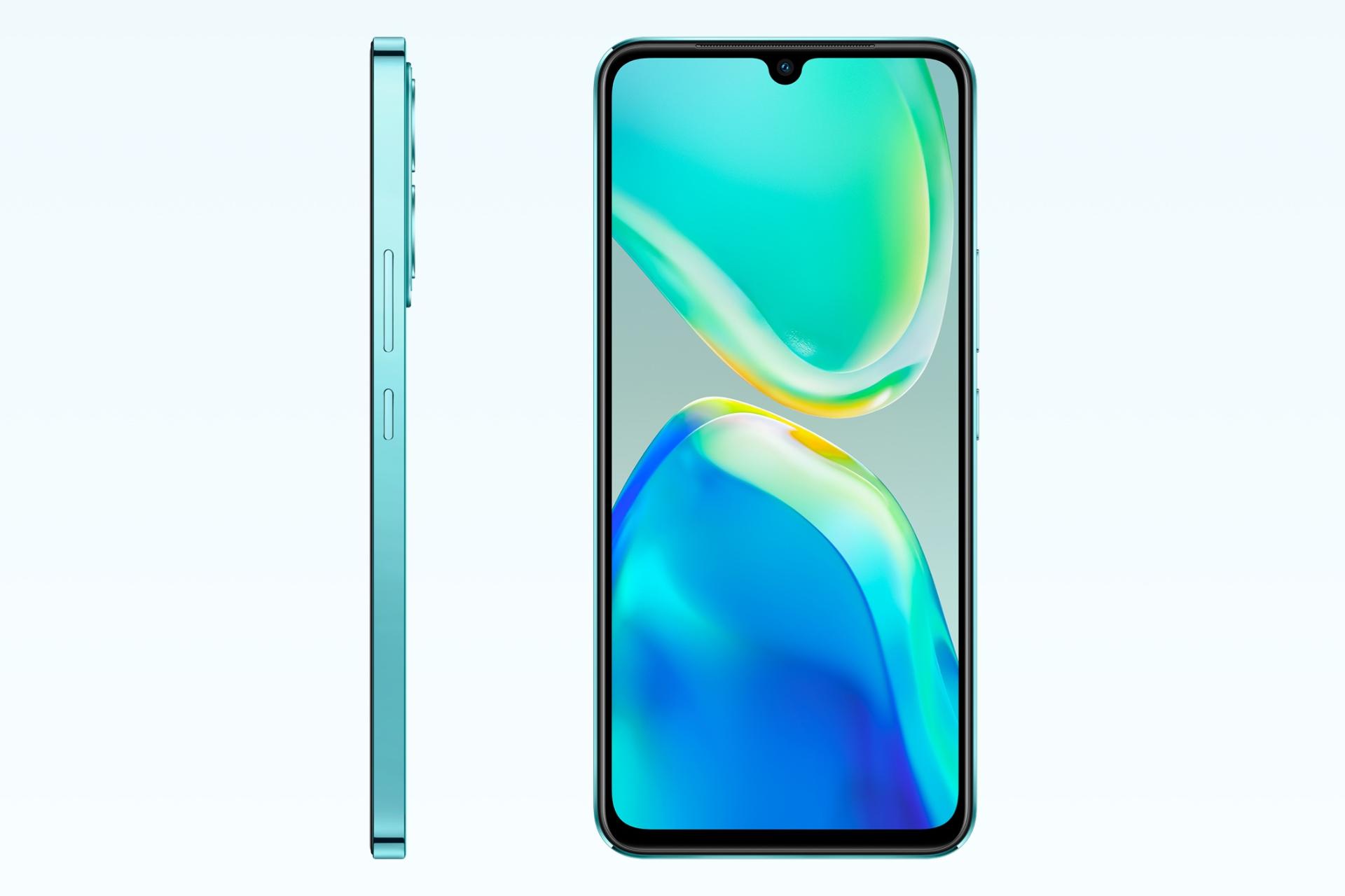 پنل جلو و جانبی گوشی موبایل ویوو vivo V25 آبی