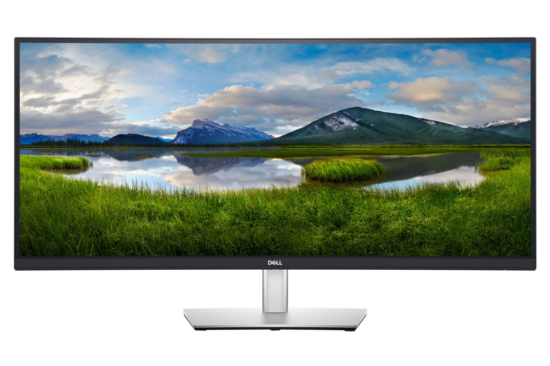 مانیتور دل 34 اینچ مدل P3421W نمای جلو