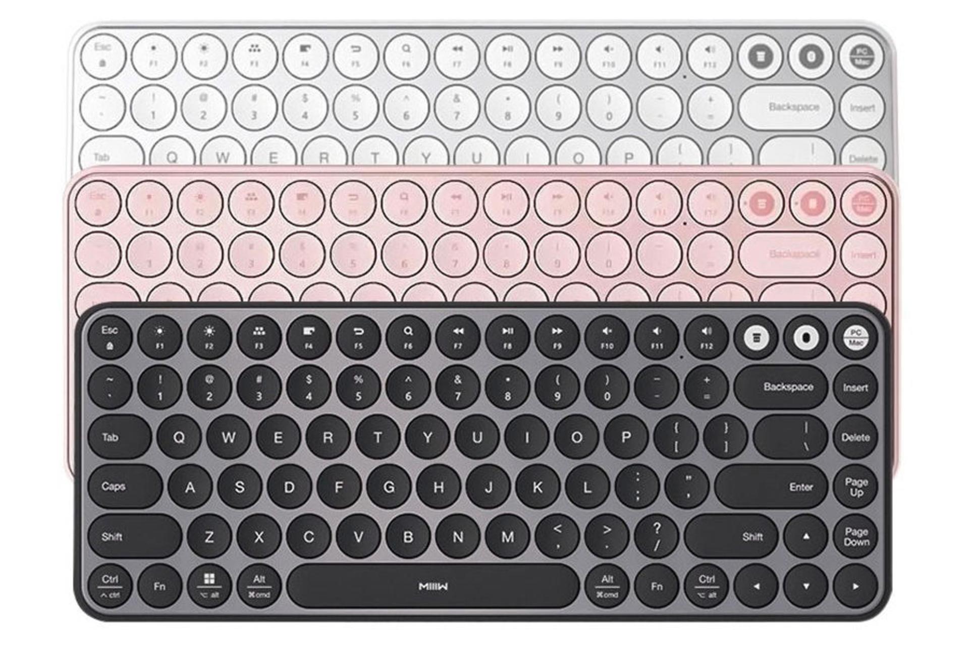 رنگبندی کیبورد شیائومی MIIIW Air 85 MWXKT01