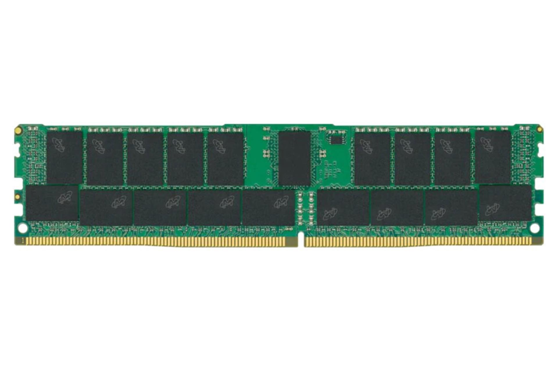 Micron MTA9ASF1G72PZ-2G3B1 ظرفیت 8 گیگابایت از نوع DDR4-2400  نمای روبرو