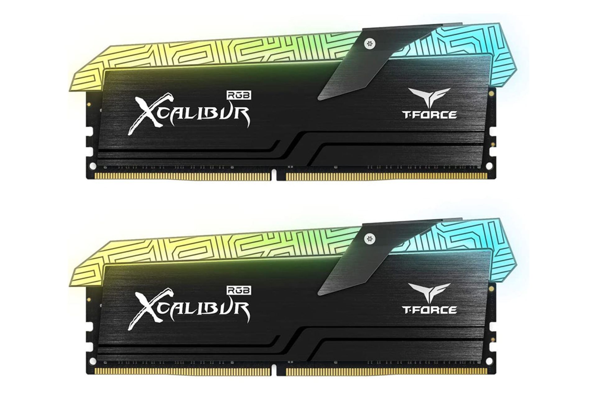 رم تیم گروپ TEAMGROUP T-FORCE XCALIBUR RGB 16GB (2x8) DDR4-3600 CL18