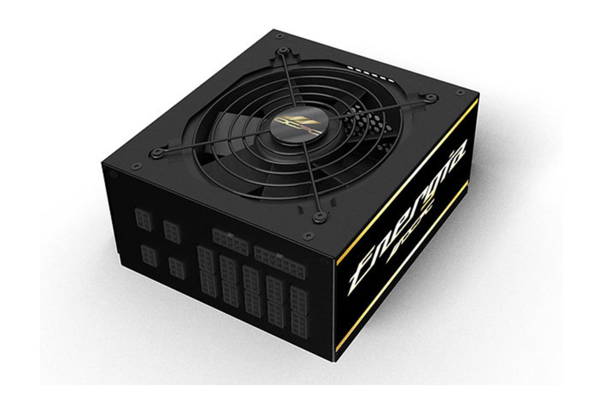 پاور کامپیوتر او سی پی سی GD1600M با توان 1600 وات نمای فن