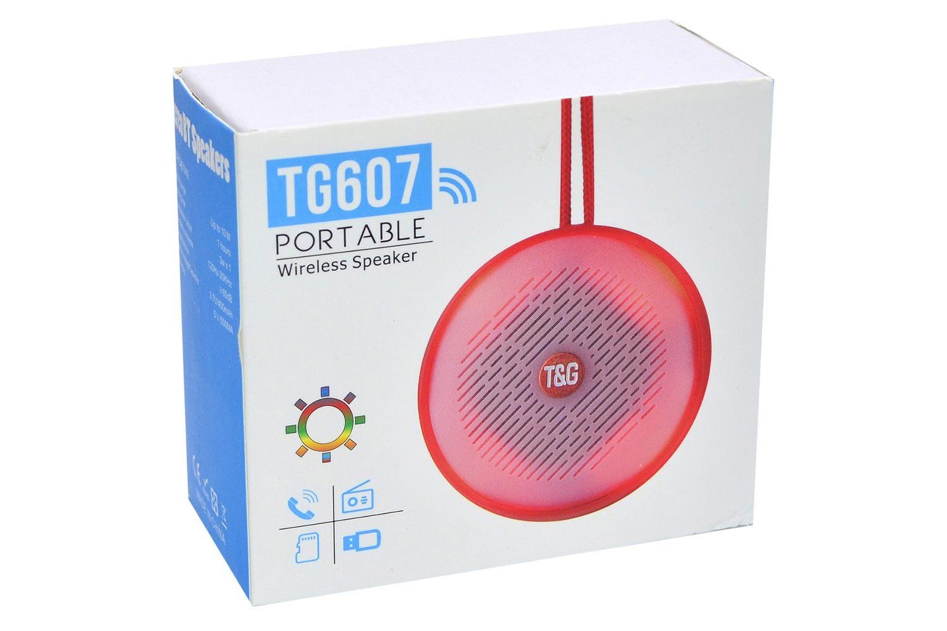 جعبه اسپیکر تی اند جی T&G TG-607