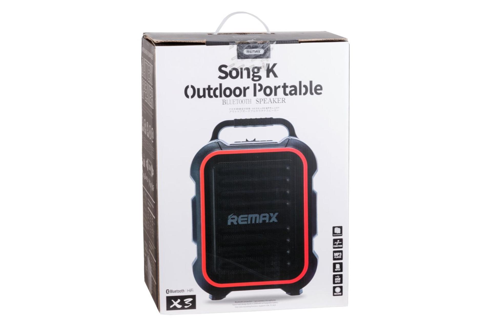 جعبه اسپیکر ریمکس Remax RB-X3