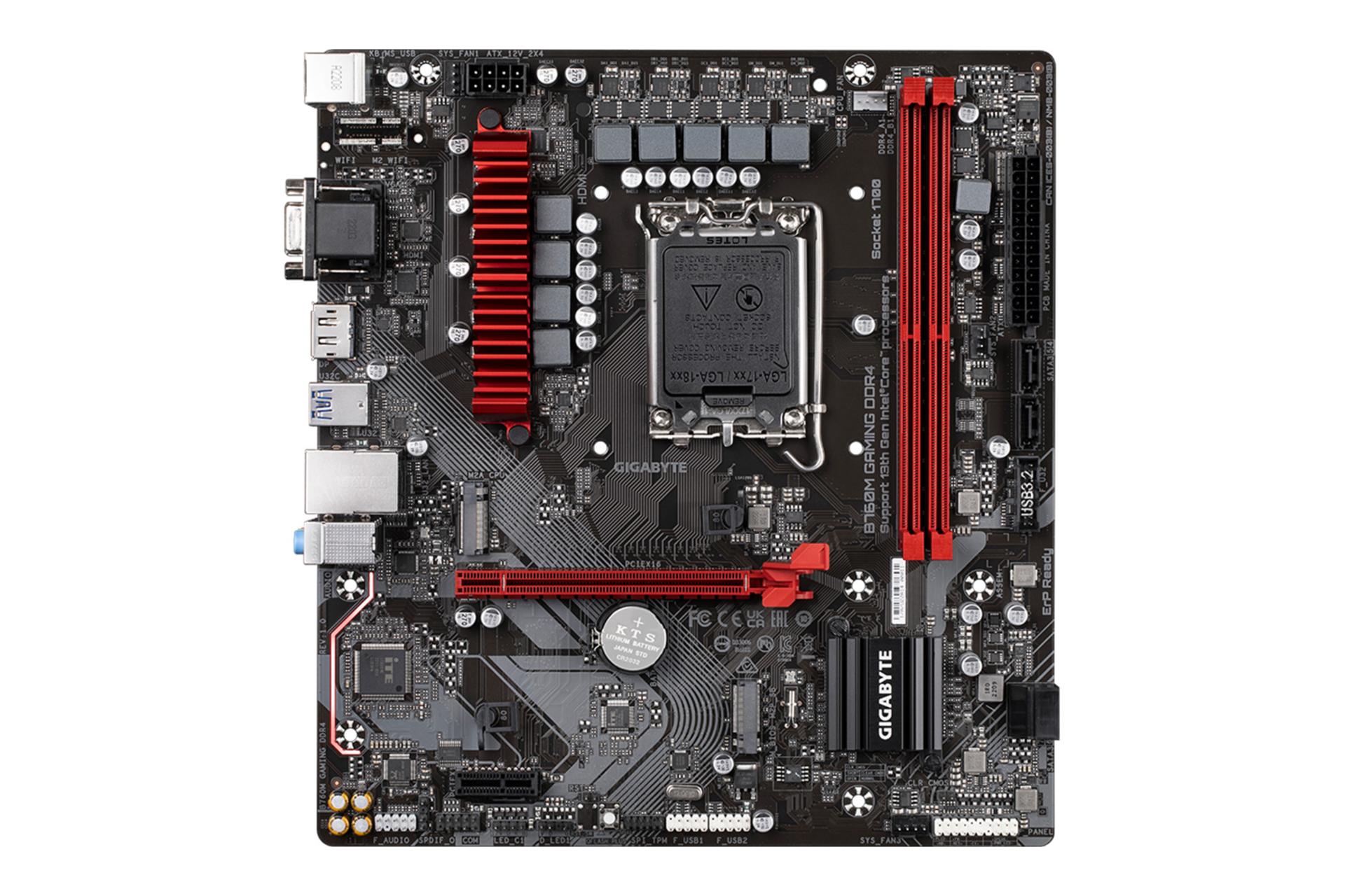 مادربرد گیگابایت GIGABYTE B760M GAMING DDR4 (rev. 1.0)