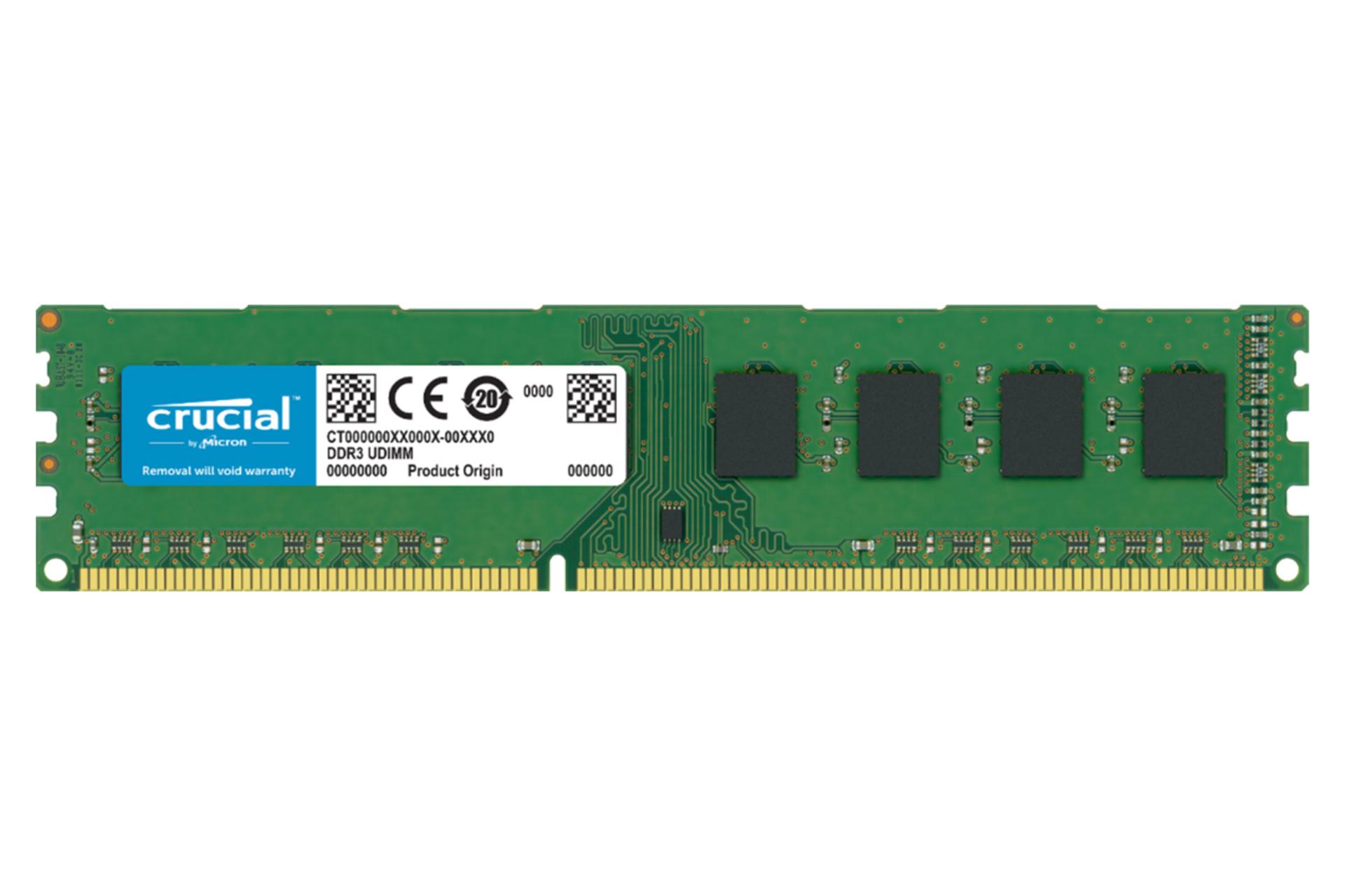 رم کروشیال Crucial CT51264BA160B 4GB DDR3-1600 CL11