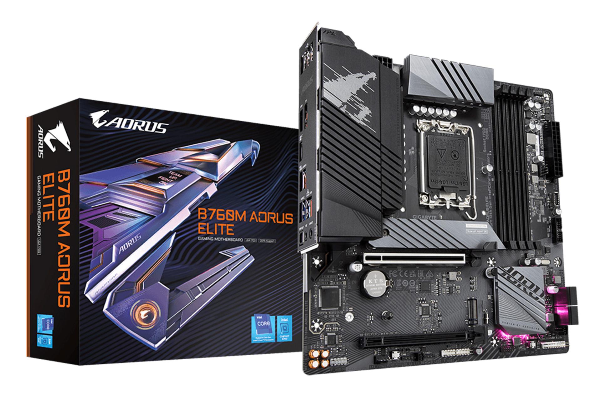 جعبه مادربرد گیگابایت GIGABYTE B760M AORUS ELITE (rev. 1.0)