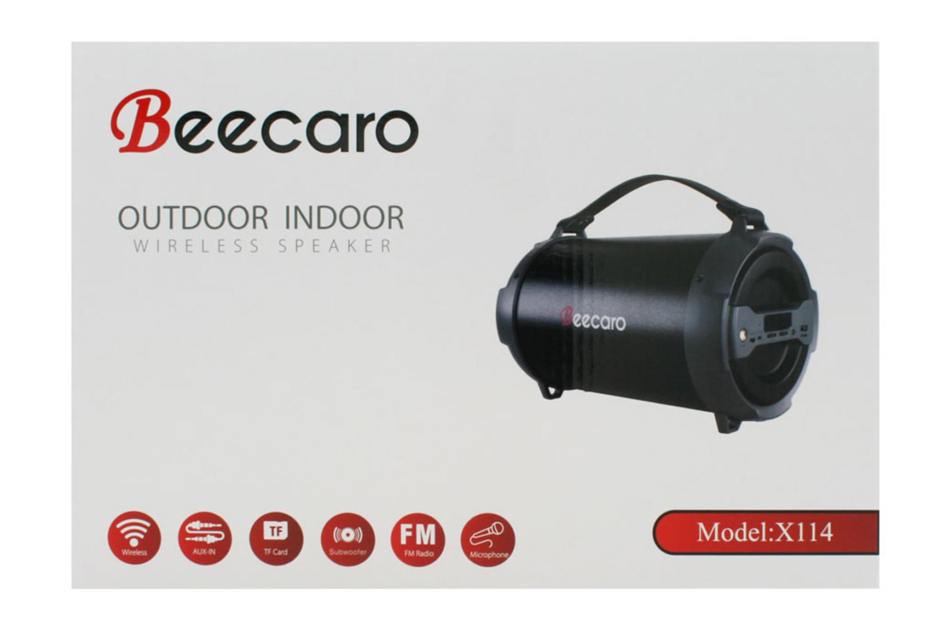 جعبه اسپیکر بیکارو Beecaro X114