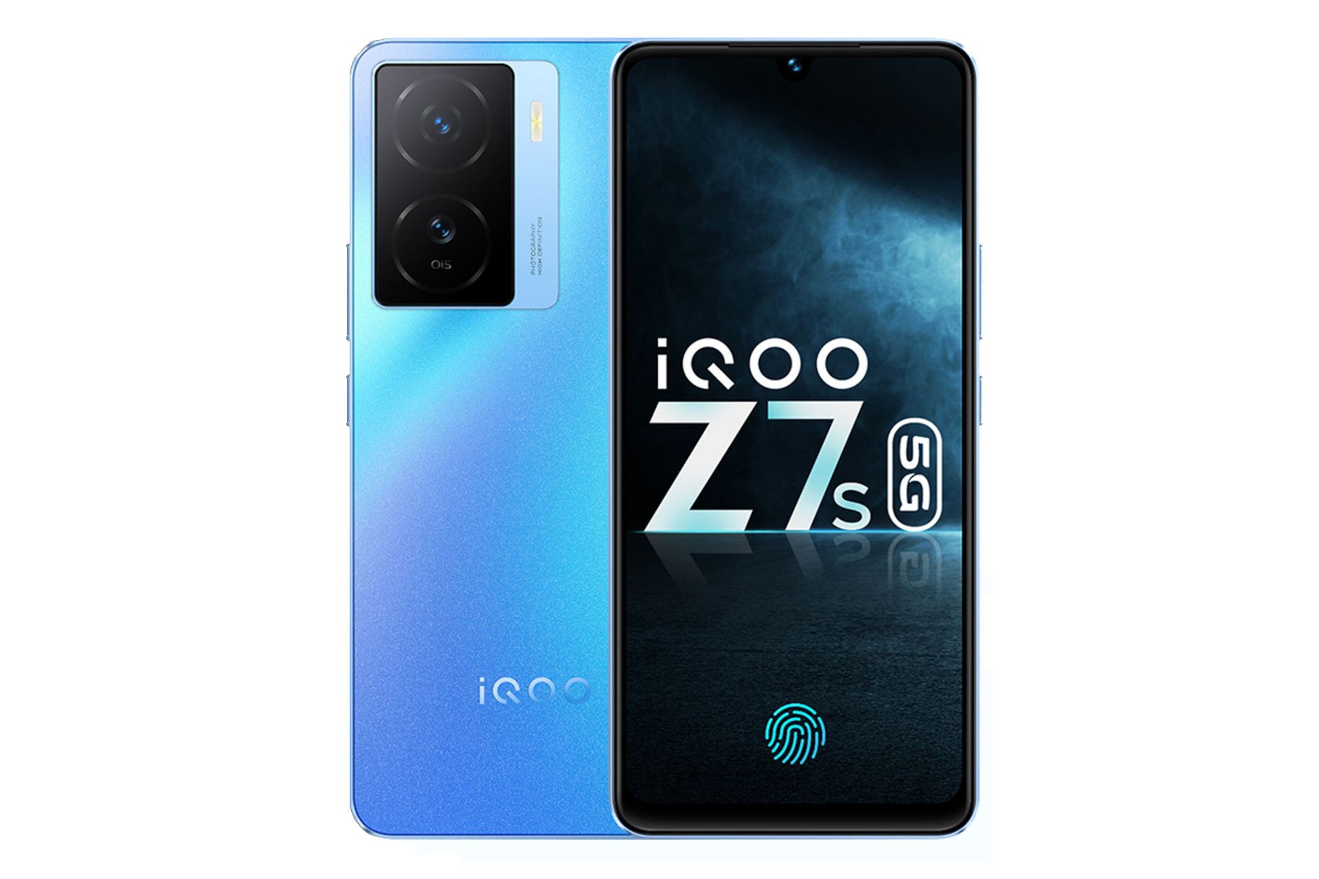گوشی موبایل ویوو vivo iQOO Z7s آبی