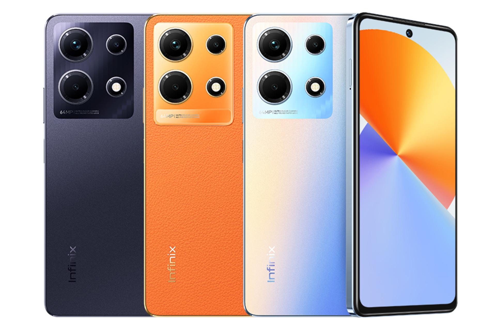 رنگ های مختلف گوشی نوت 30 اینفینیکس / Infinix Note 30